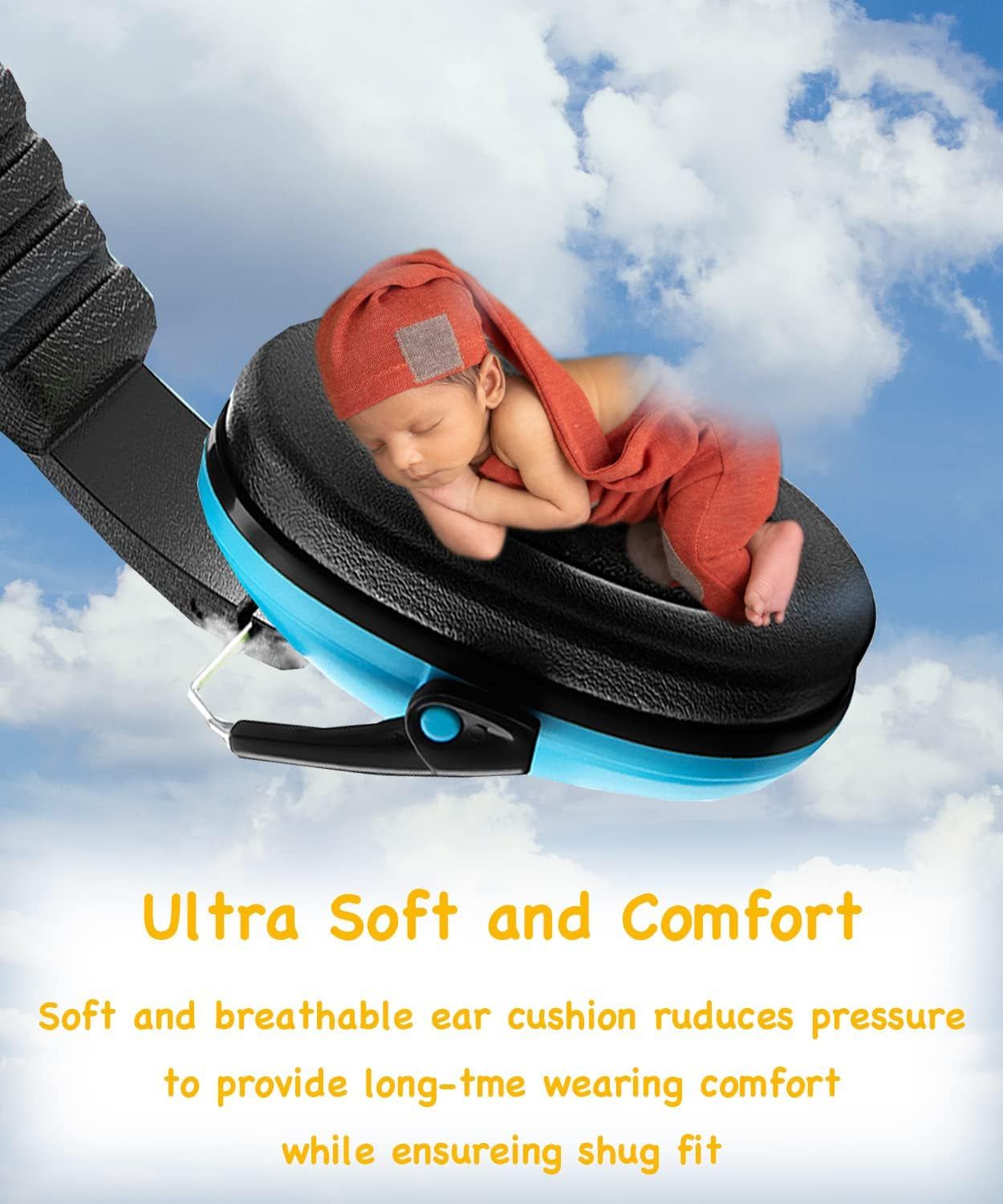 Dual Pack Noise-Canceling Headphones for Children - Earmuffs for Autism, Toddlers, and Kids - Soundproof Protection for Concerts, Air Shows, and Fireworks