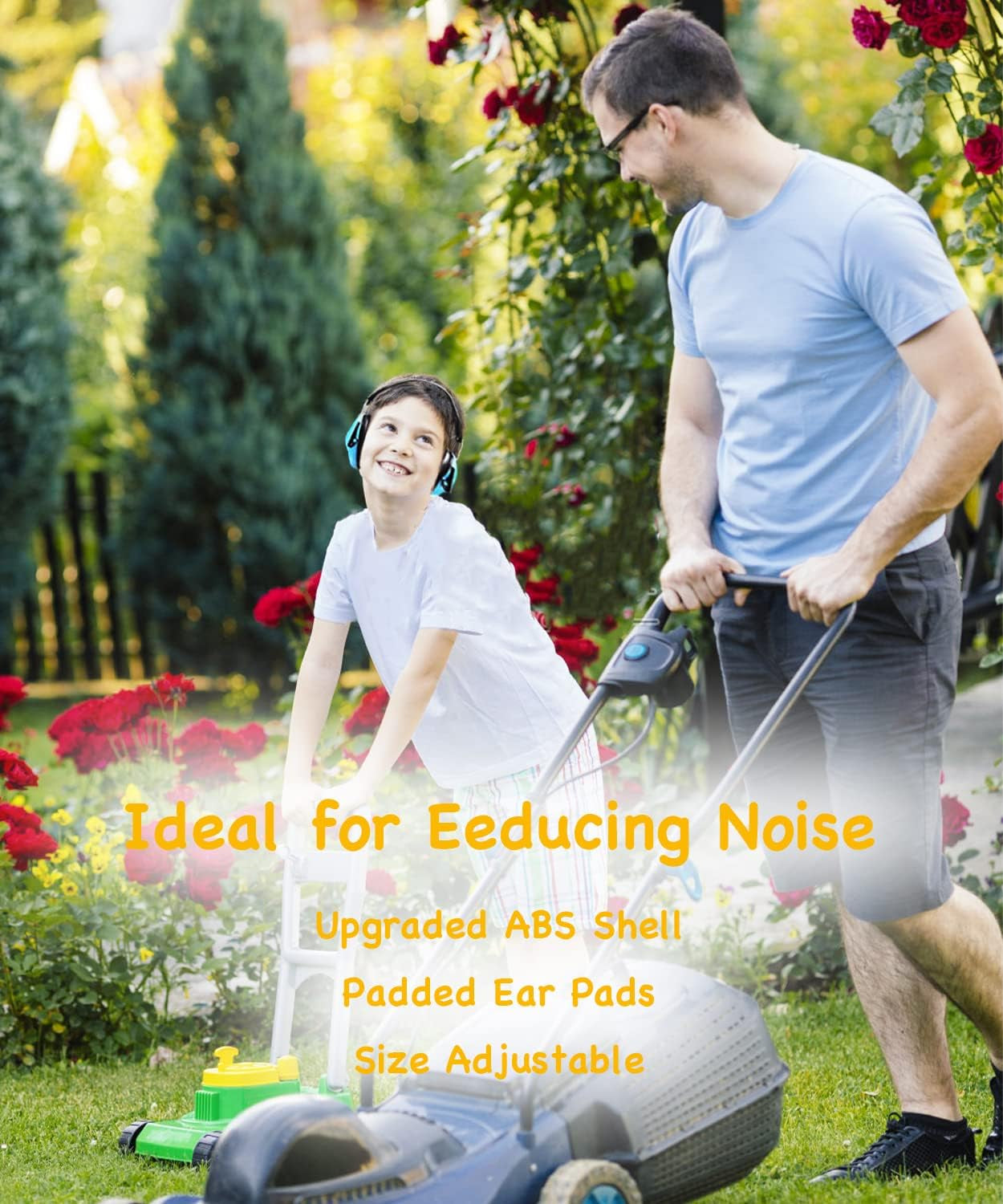Dual Pack Noise-Canceling Headphones for Children - Earmuffs for Autism, Toddlers, and Kids - Soundproof Protection for Concerts, Air Shows, and Fireworks