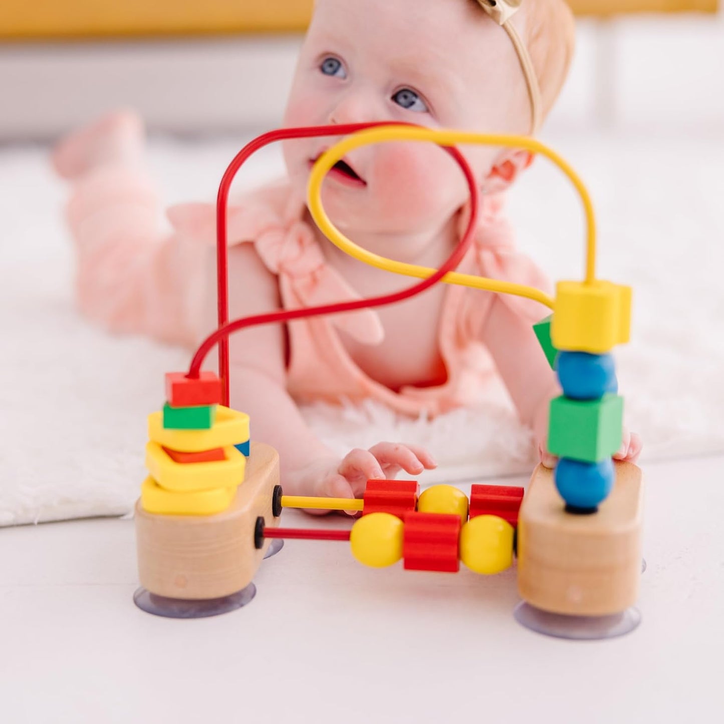 First Bead Maze - Wooden Educational Toy 10.6 Cm X 17.8 Cm X 21.8 Cm ; 0.6 Kg | Infant Maze Toy, Bead Maze Toys