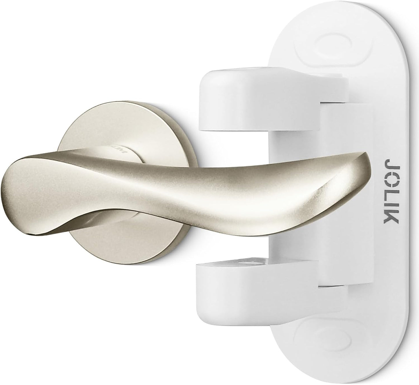 Child Safety Door Lever Lock Set (2 Pack) with Premium Bonding Adhesive