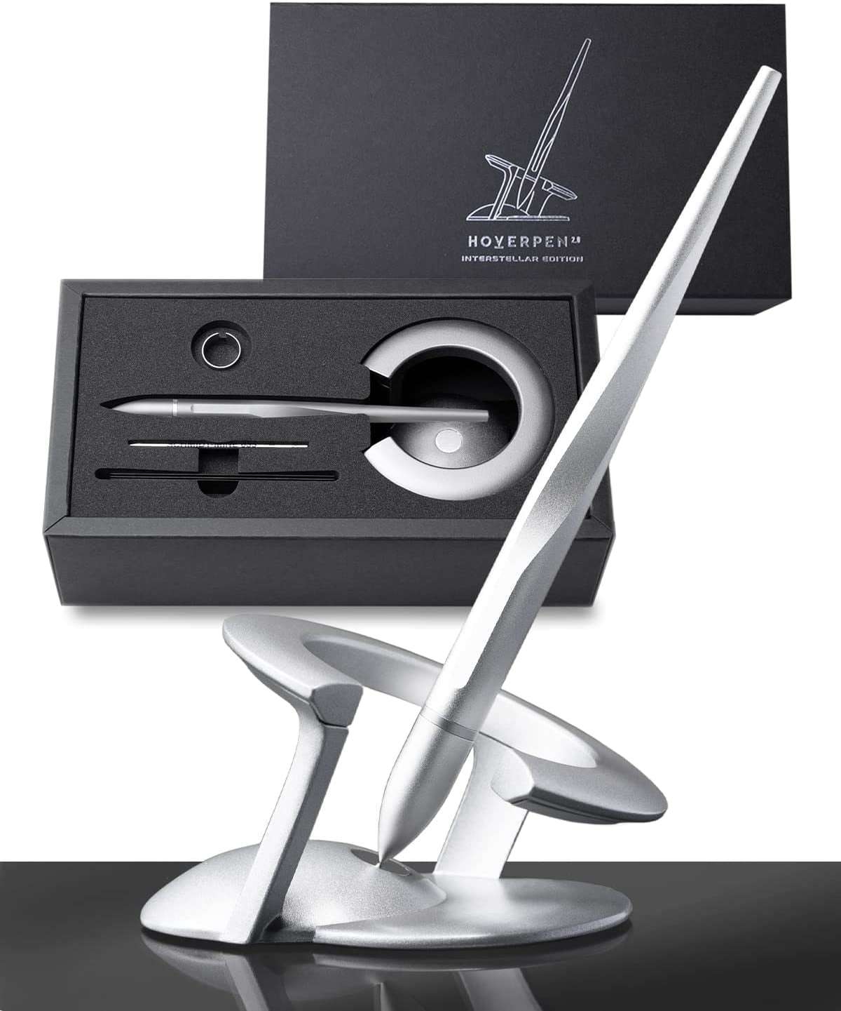 Executive Pen Crafted from Aerospace Alloys, Innovative Design, Free-Spinning Mechanism