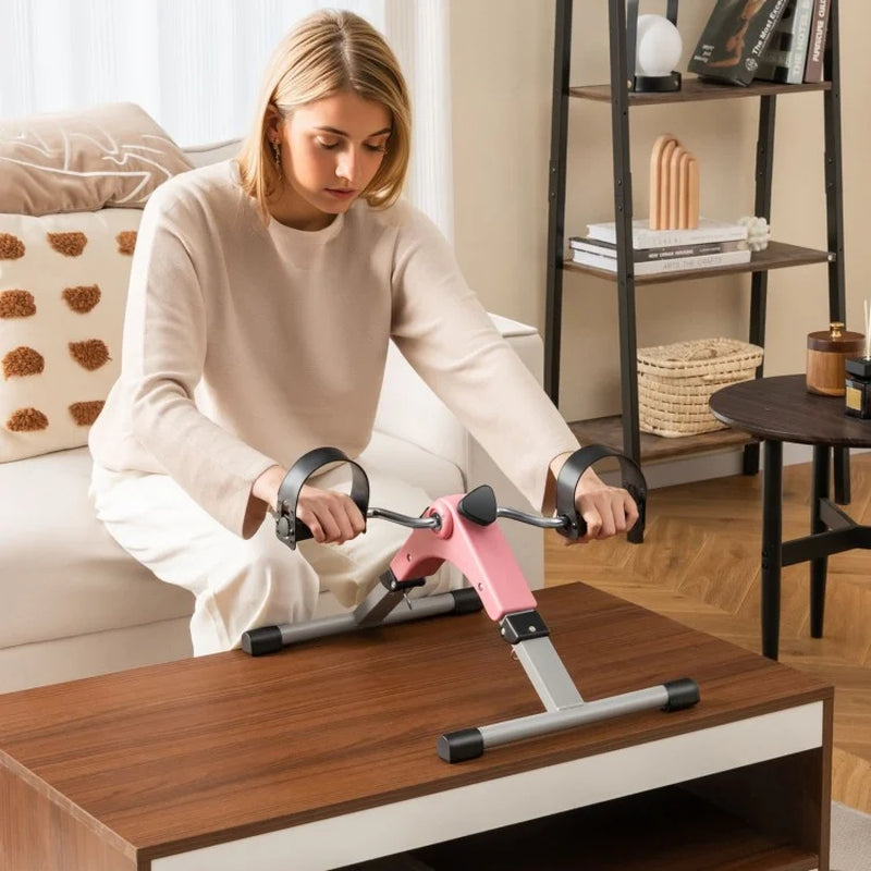 Under-Desk Pedal Exerciser with LCD Display for Comprehensive Leg and Arm Workouts