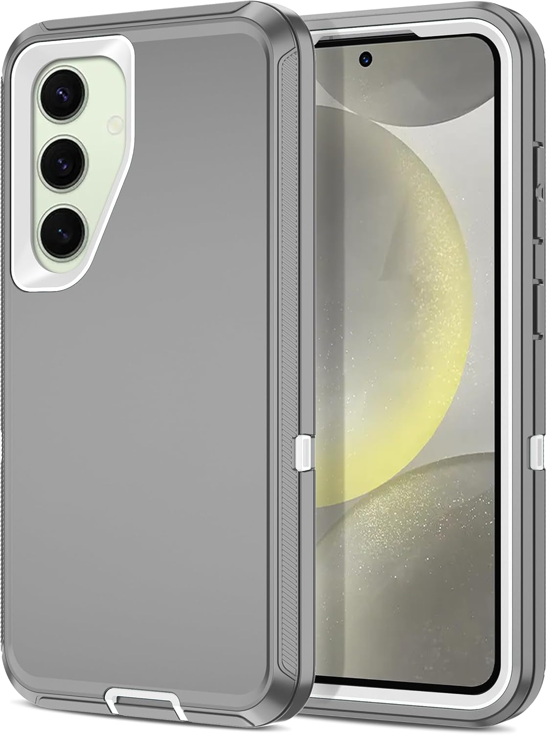 Rugged Heavy-Duty 3-Layer Full Body Case for Samsung Galaxy S23/S24 FE Plus Ultra - Shockproof and Dust Resistant