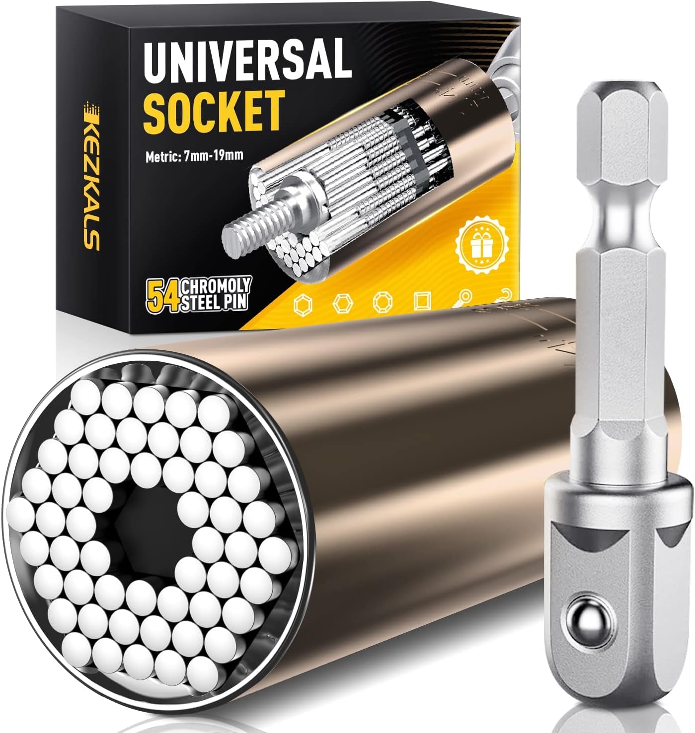 Valentine's Day Gifts for Him: Universal Socket Tool - Ideal Presents for Boyfriends, Husbands, and Dads, Perfect for Men Who Have Everything