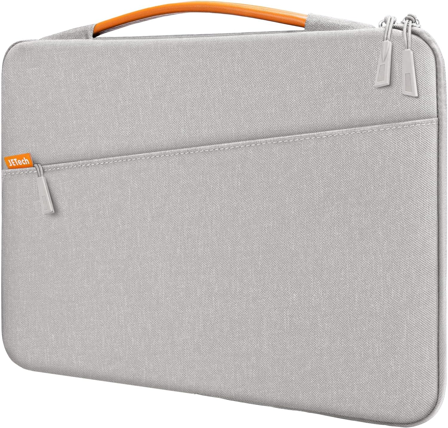15-Inch Laptop Sleeve, Waterproof Case with Portable Handle and Pocket, Compatible with 15-Inch Notebooks (Black)