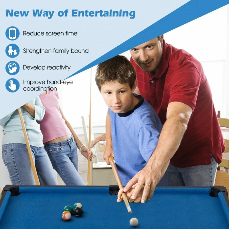 6-in-1 Multi-Game Table: Basketball, Billiards, Ping Pong, Hockey, and Shuffleboard