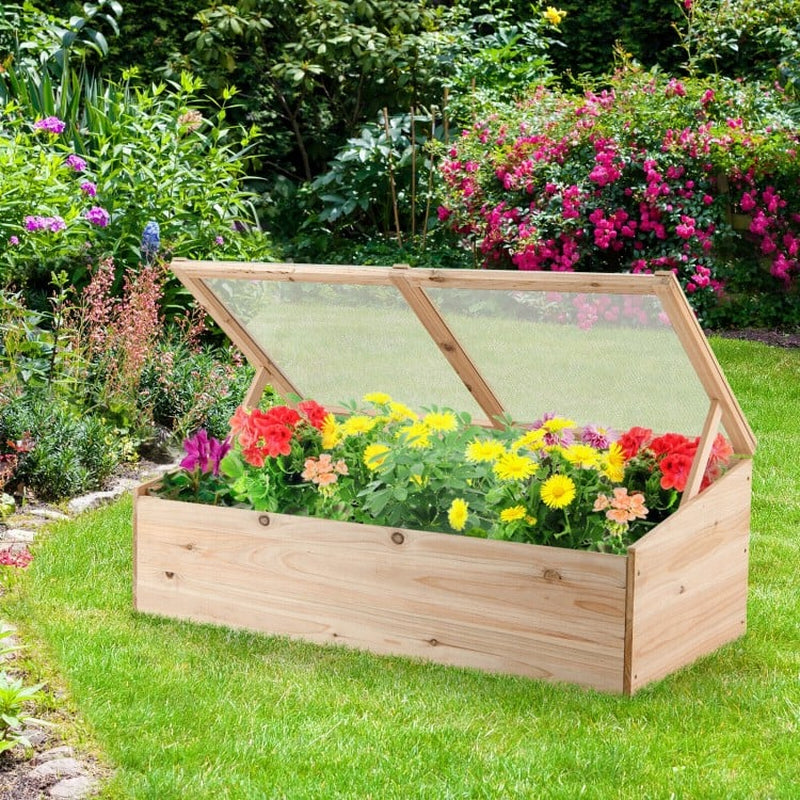Portable Wooden Greenhouse for Garden Use