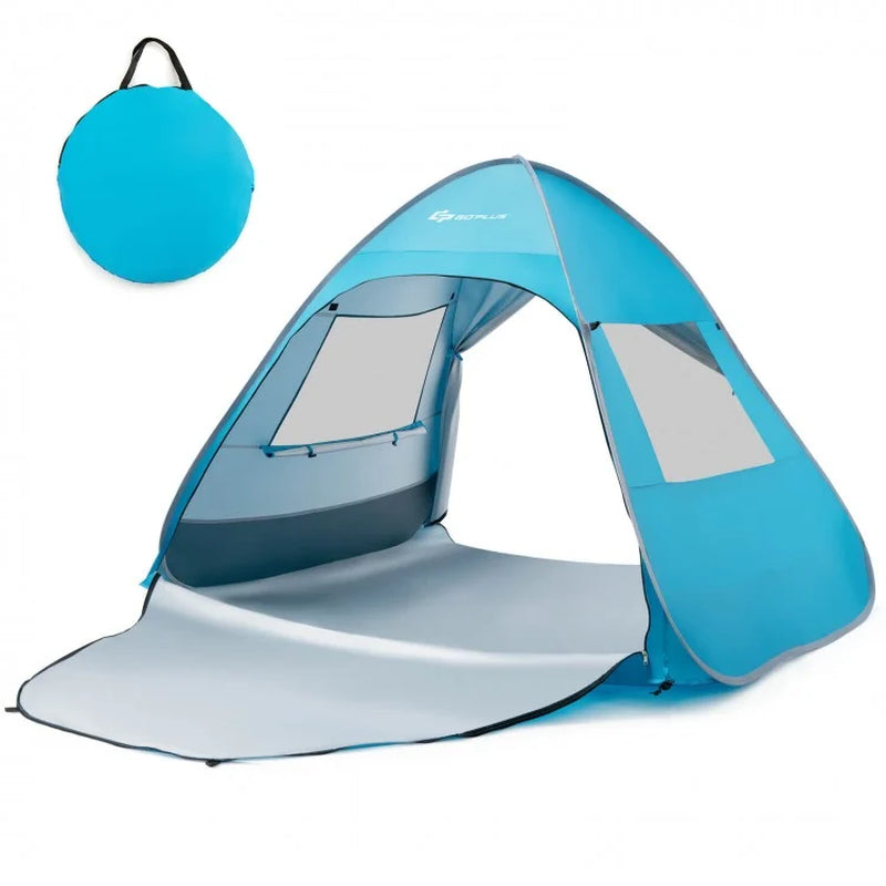 Automatic Pop-Up Beach Tent with Portable Carrying Bag