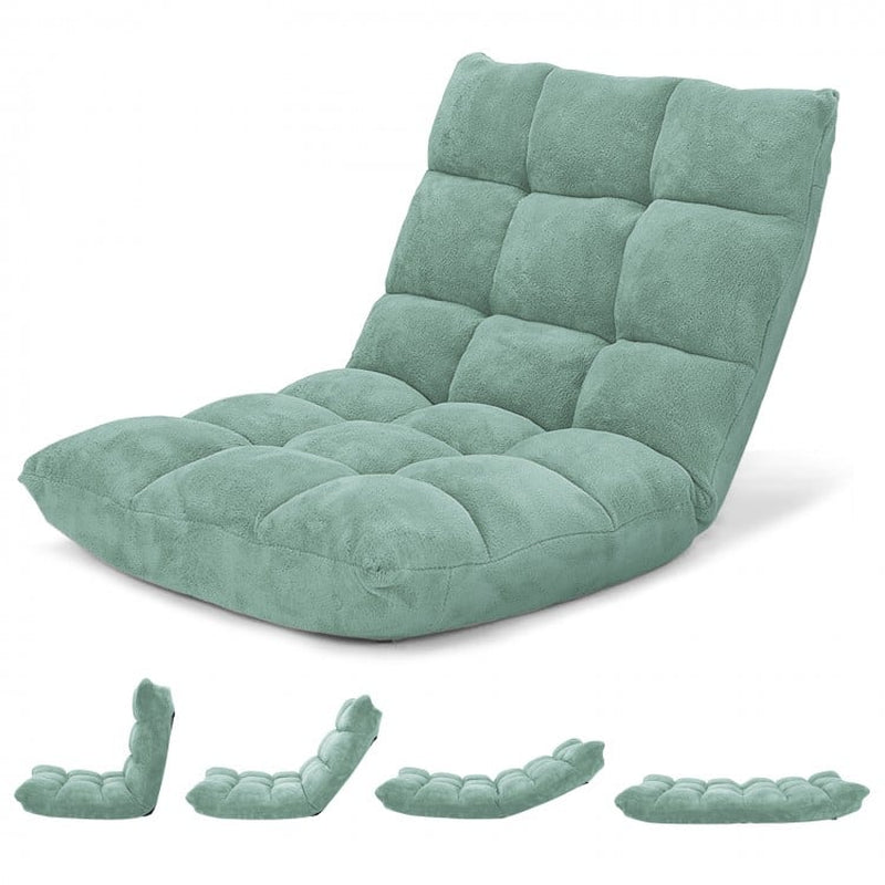 14-Position Adjustable Padded Floor Chair