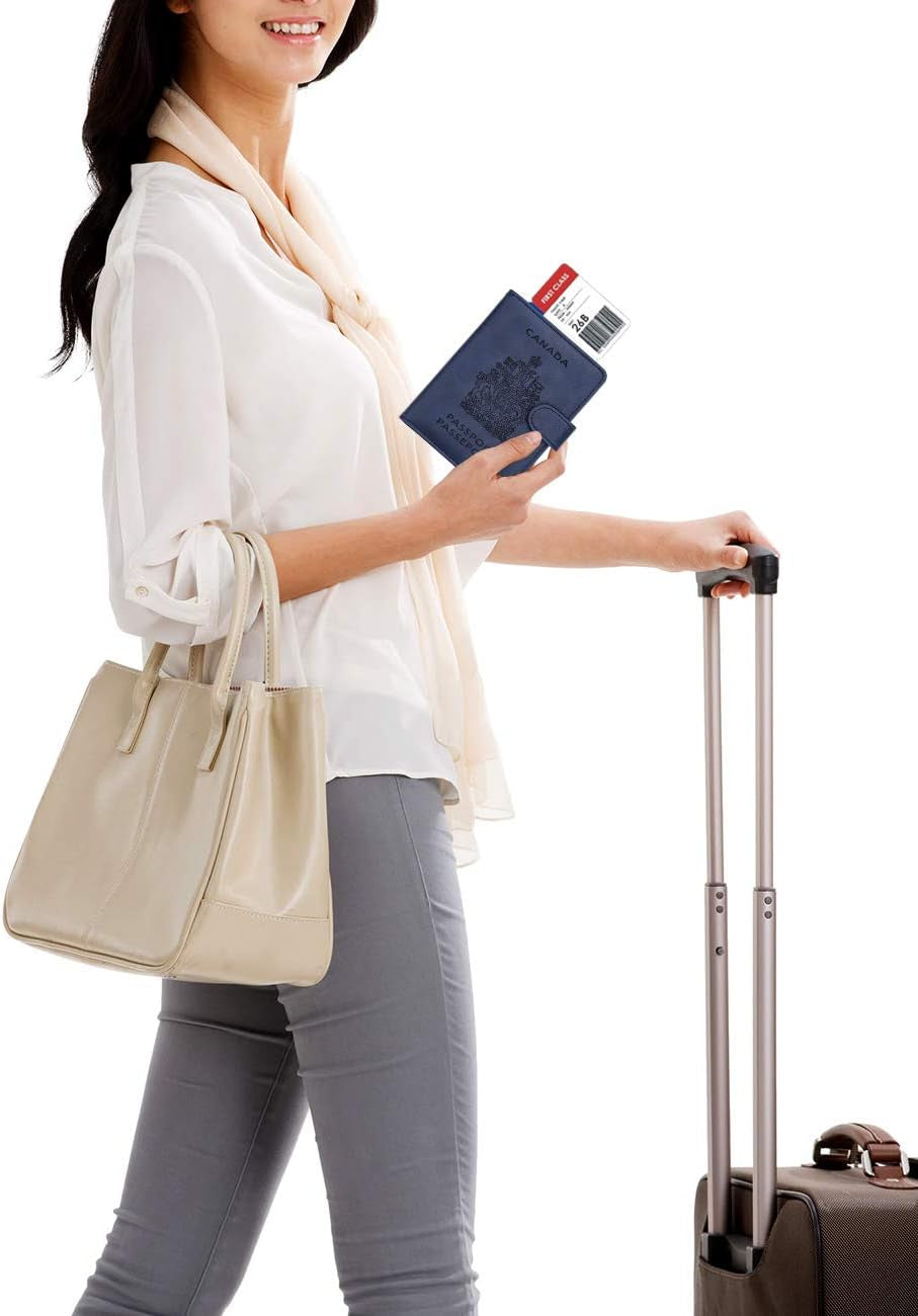 RFID-Blocking Passport Holder and Travel Wallet Case
