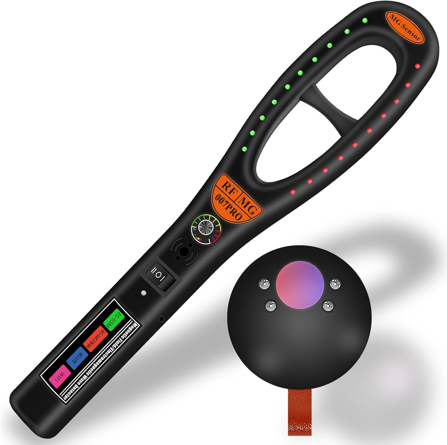Professional Camera and Listening Device Detector for Cars, Hotels, and Meetings