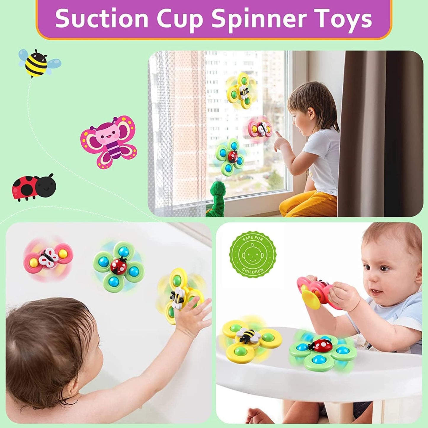 6-in-1 Montessori Baby Toys Ages 6-18 Months, Stacking Building Blocks, Pull String Teething Sensory Toys