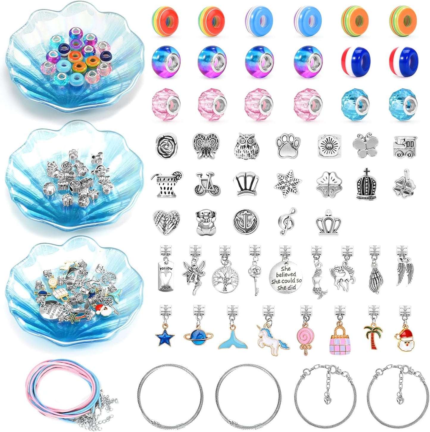 Jewelry Making Kit for Girls Ages 6-12 - Creative Craft Making Ideas for Teen and Young Girls