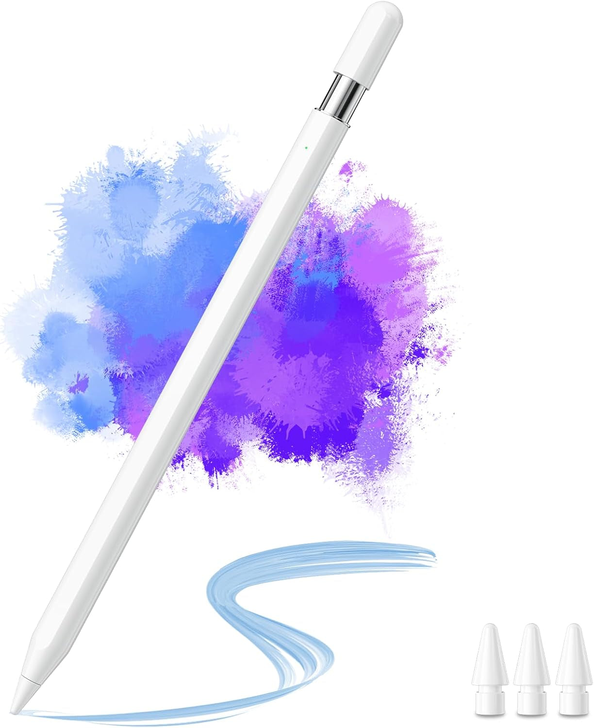 Stylus Pen for iPad (2018-2024) - - Features 2X Fast Charging and Palm Rejection