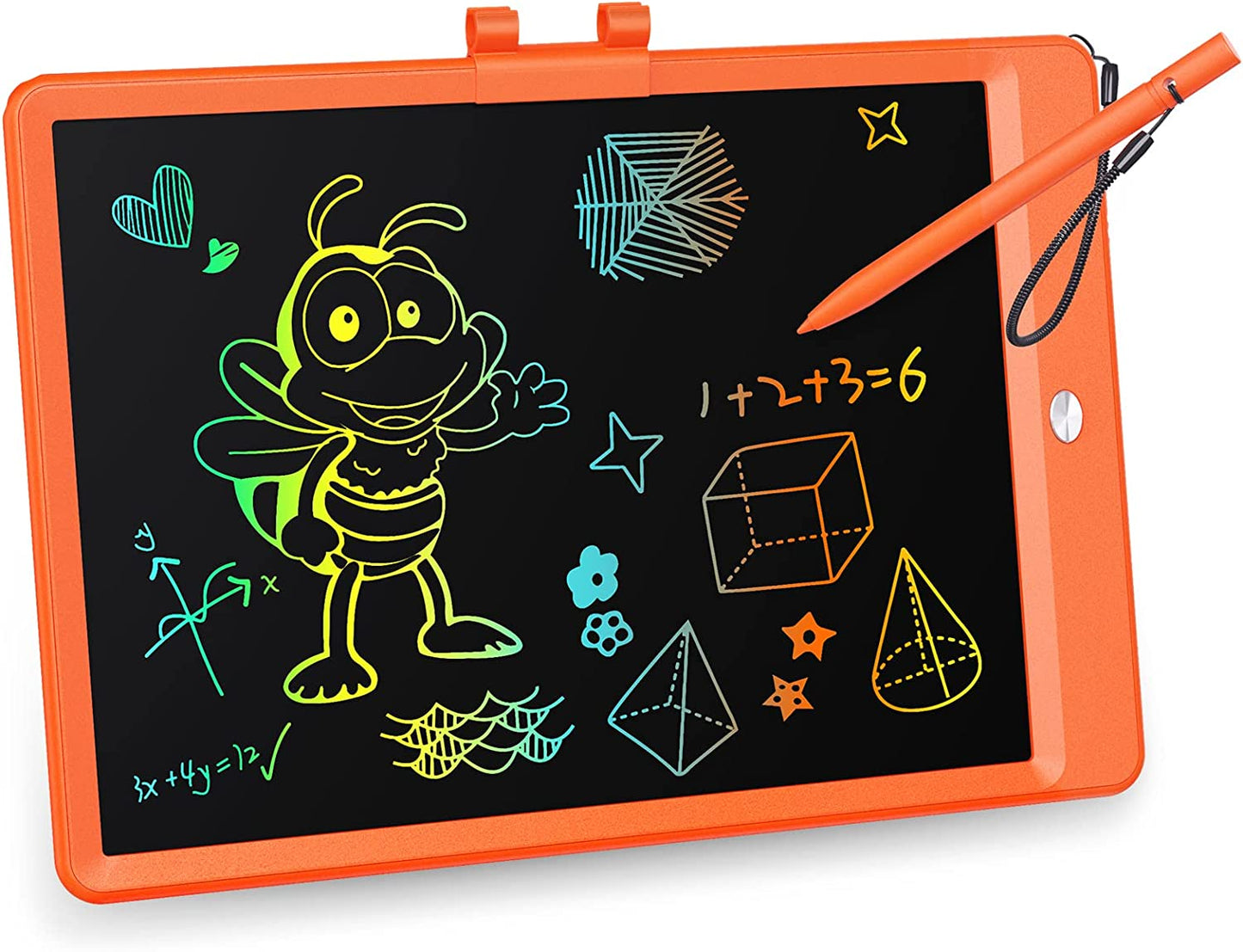 10-Inch LCD Writing Tablet for Kids, Erasable Doodle Board for Ages 3-6, Educational Travel Toy for Boys and Girls