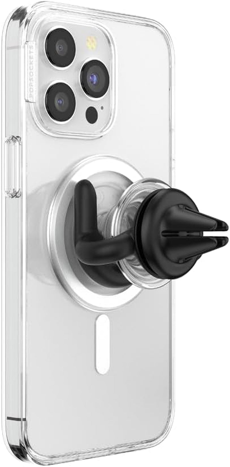 Car Vent Mount - Allows Screen Rotation, Adaptive, Drop Protection, Non-Slip, Ergonomic Design with Sleek Black Finish