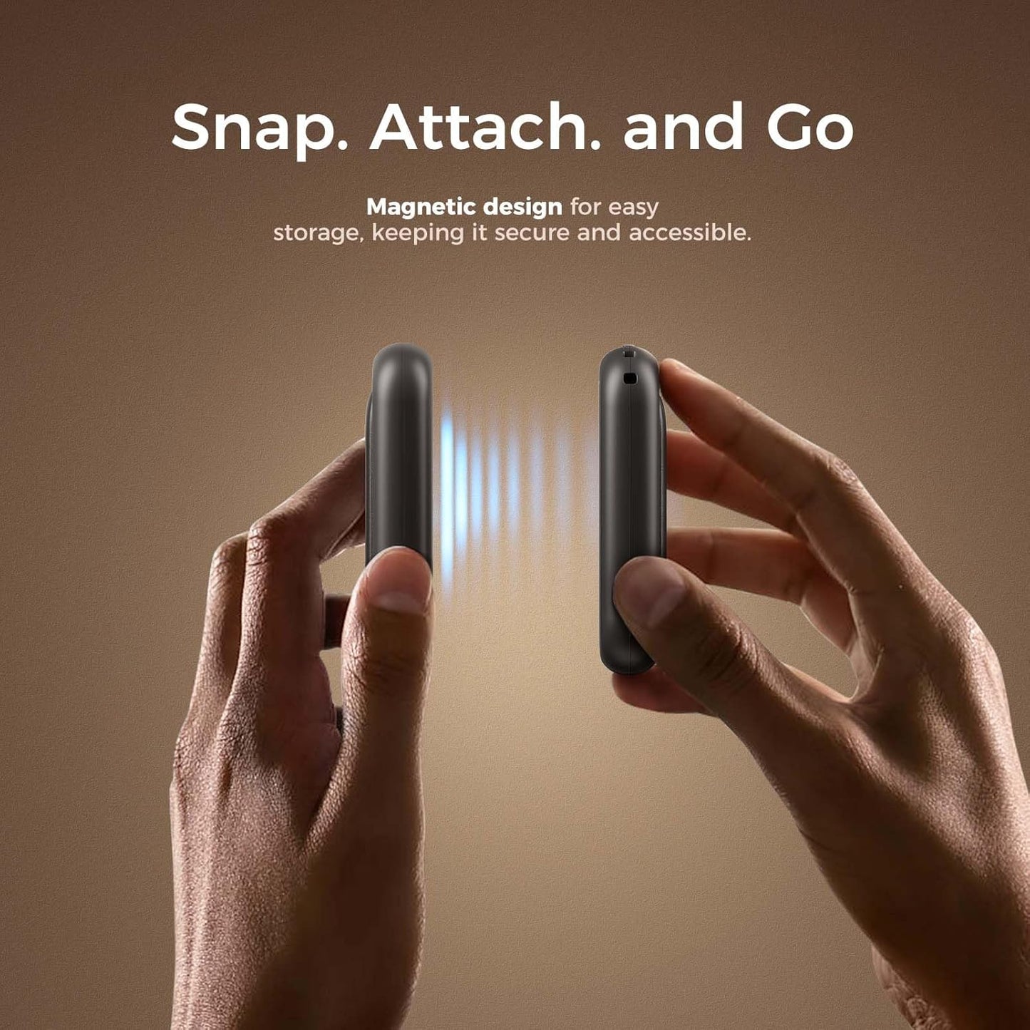 Magnetic Rechargeable Hand Warmers - 2 Pack, Card-Style Electric Hand Heaters with 3 Heat Settings, UL Certified, Ideal Christmas Gifts for Women, UT4 Young