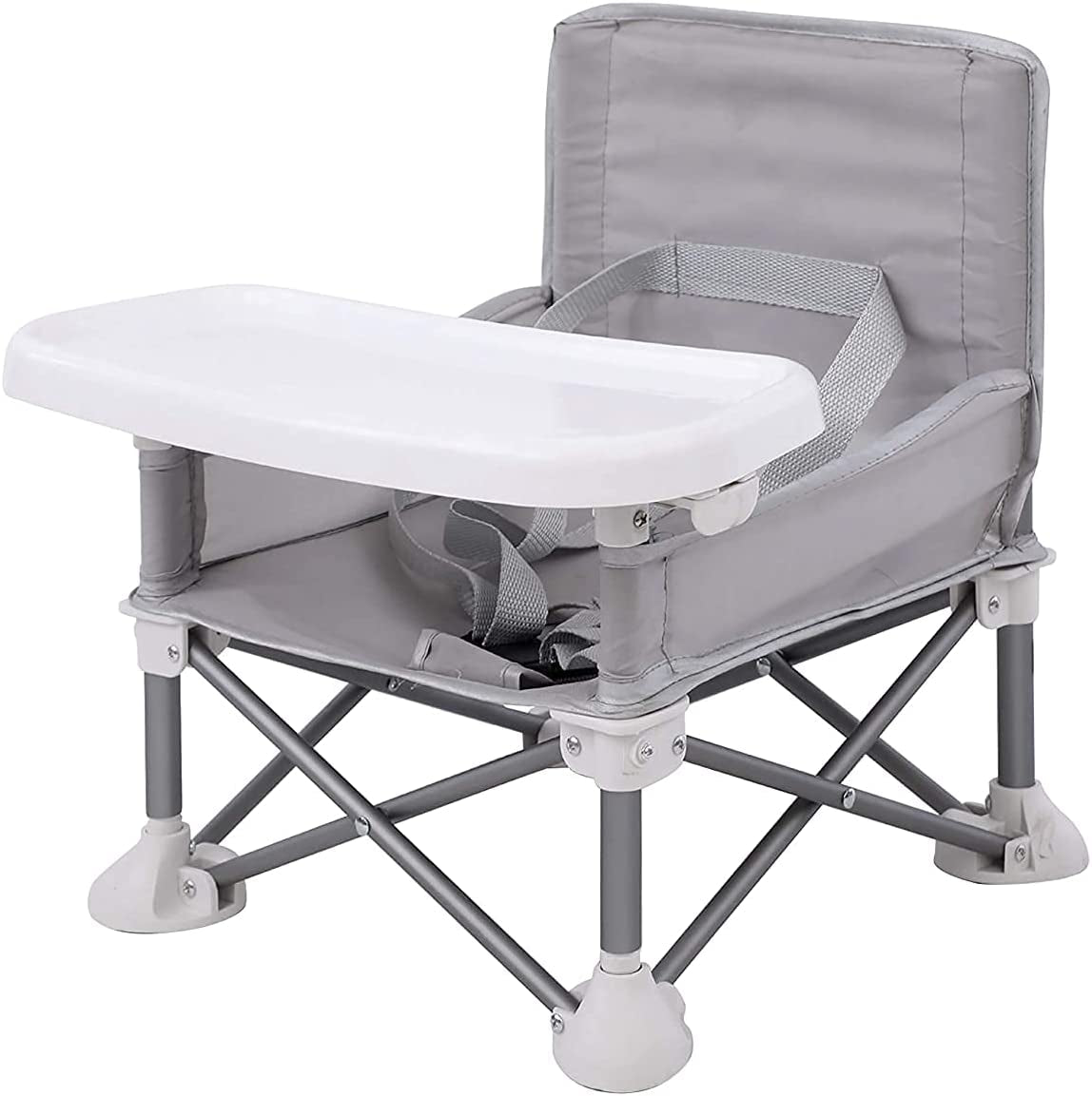 Portable Baby Travel Seat | Compact Folding Design with Straps for Indoor and Outdoor Use | Ideal for Camping, Beach, and Lawn Activities