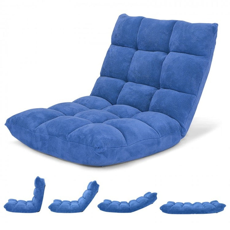 14-Position Adjustable Padded Floor Chair