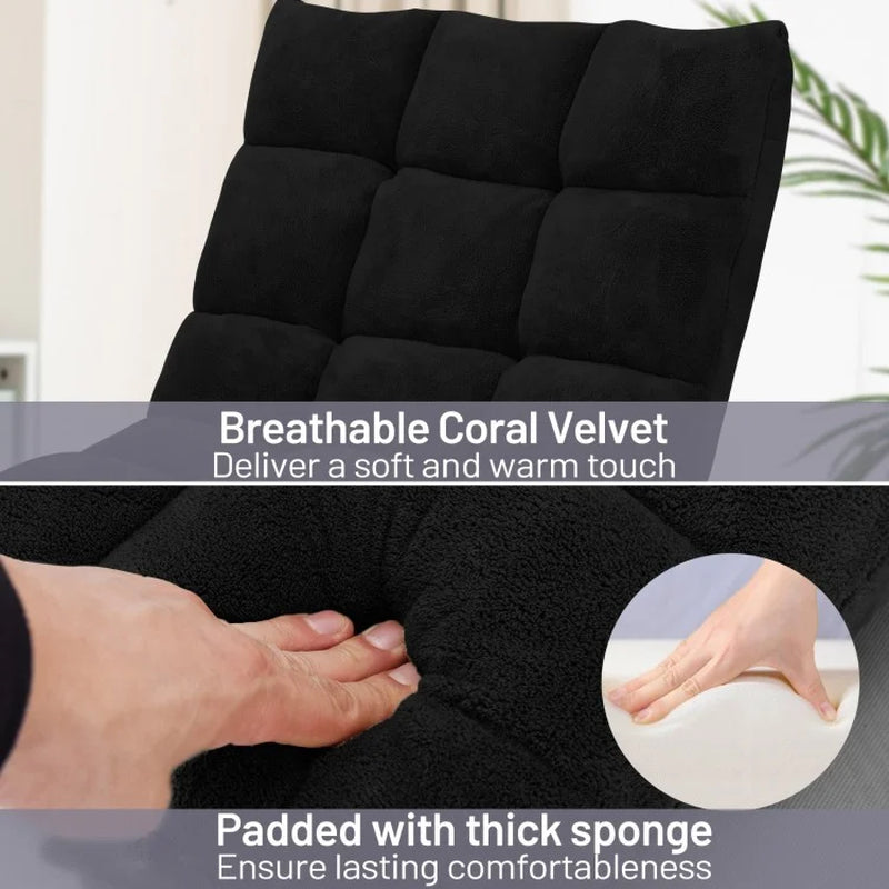 14-Position Adjustable Padded Floor Chair