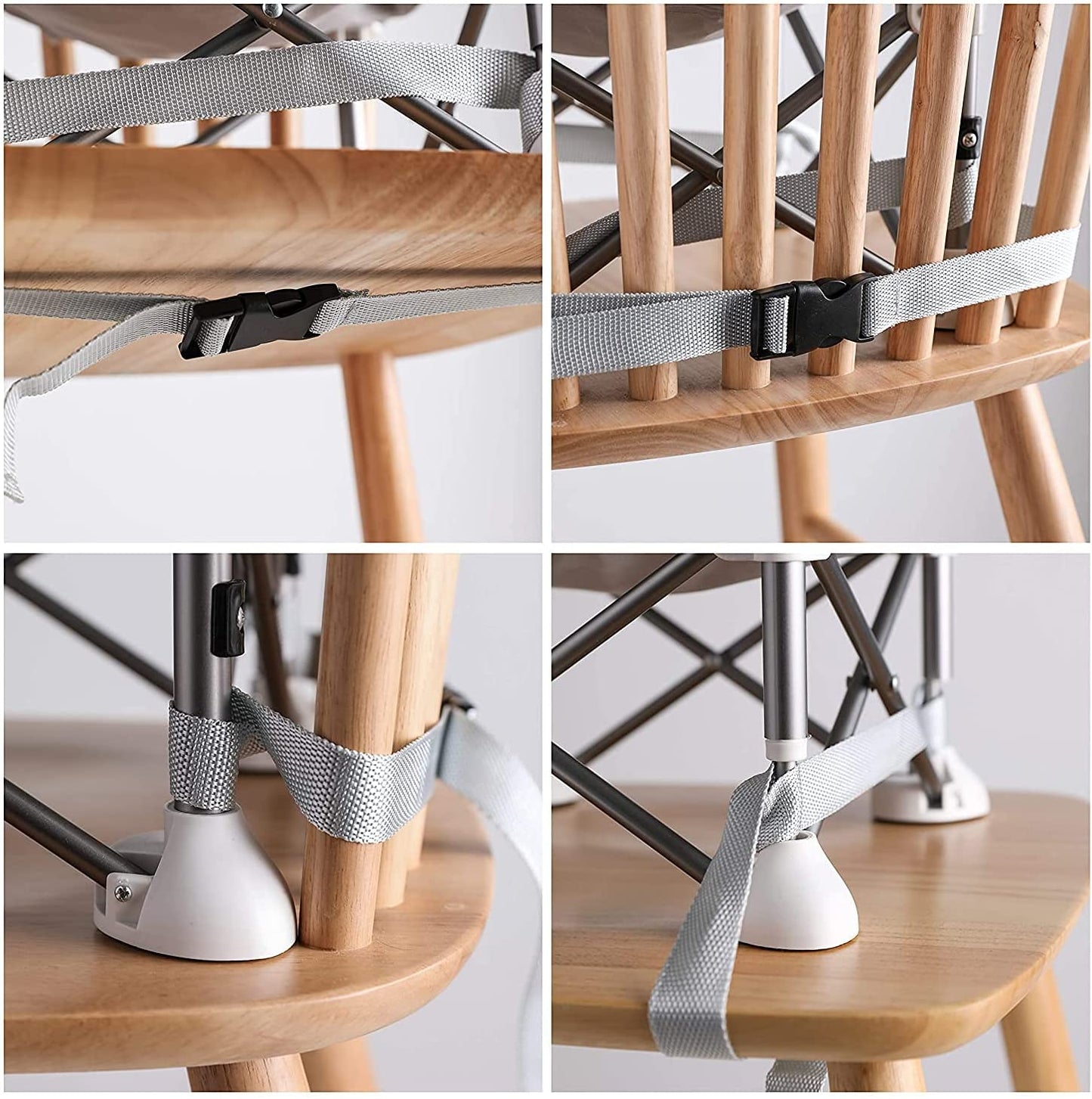 Portable Baby Travel Seat | Compact Folding Design with Straps for Indoor and Outdoor Use | Ideal for Camping, Beach, and Lawn Activities