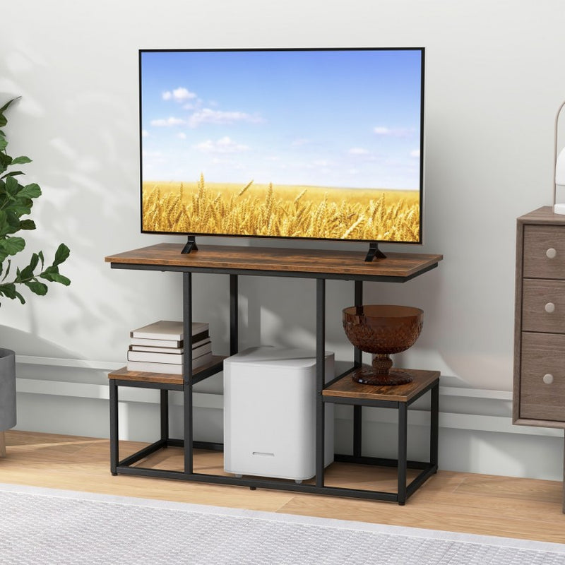 Rustic Console Table for 50-Inch TVs