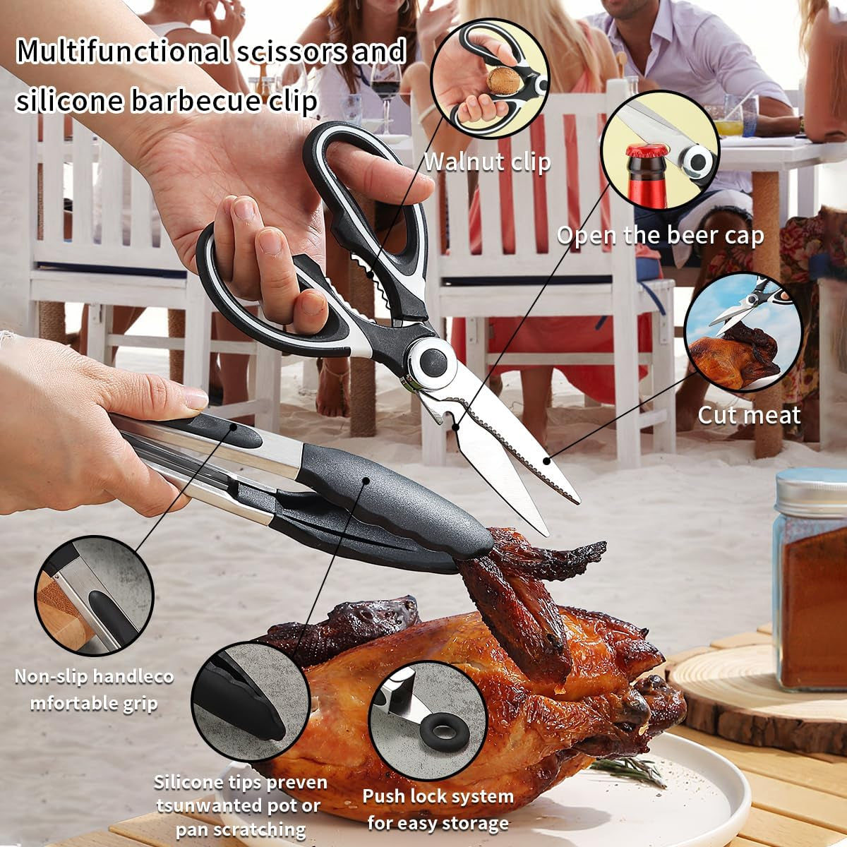 Camping Essentials: Comprehensive Cooking Utensils Set with Silverware, Plates, and Cups for Outdoor Stoves, Picnics, and BBQs
