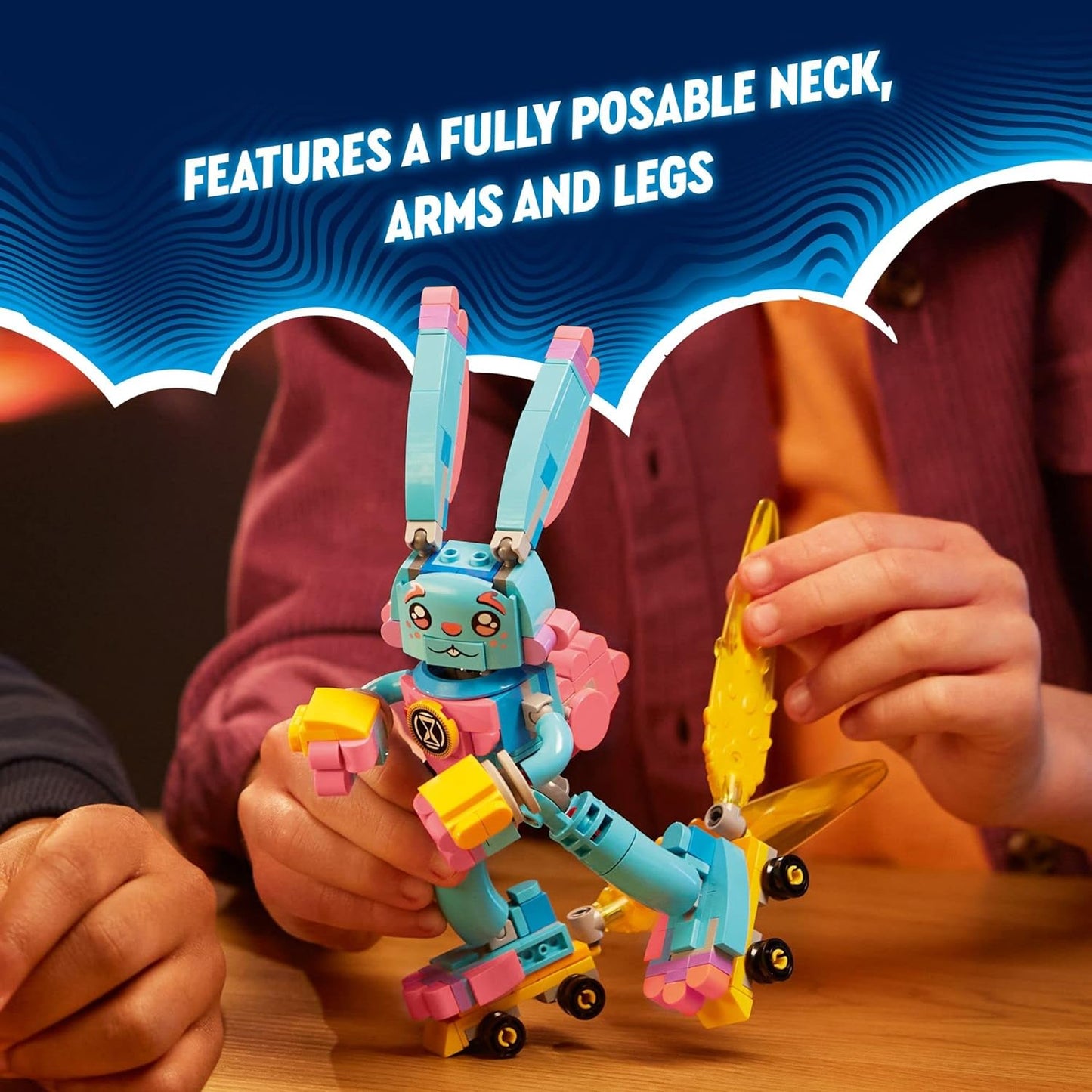 Dream Izzie and Bunchu Bunny Building Toy Set Minifigures- Two Build Options, Incl Grimspawn and IzzieI Ages 7+