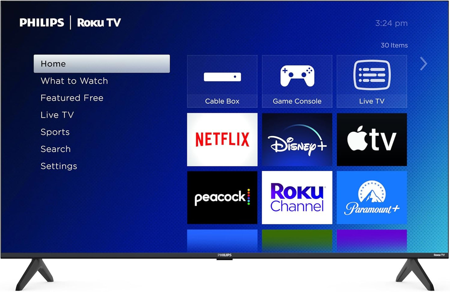 Roku 32-Inch FHD 1080P LED-LCD Smart TV (Model 32PFL6573/F6) with Alexa Compatibility