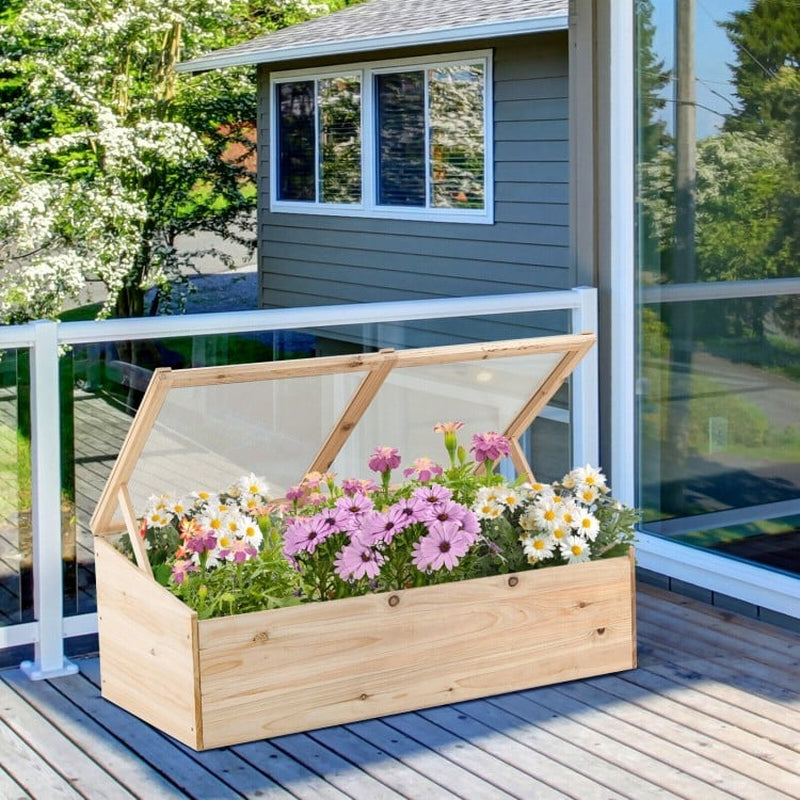 Portable Wooden Greenhouse for Garden Use