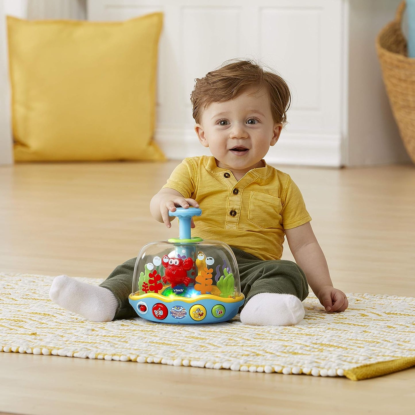 Aquarium Learning & Spinning Toy - English Edition