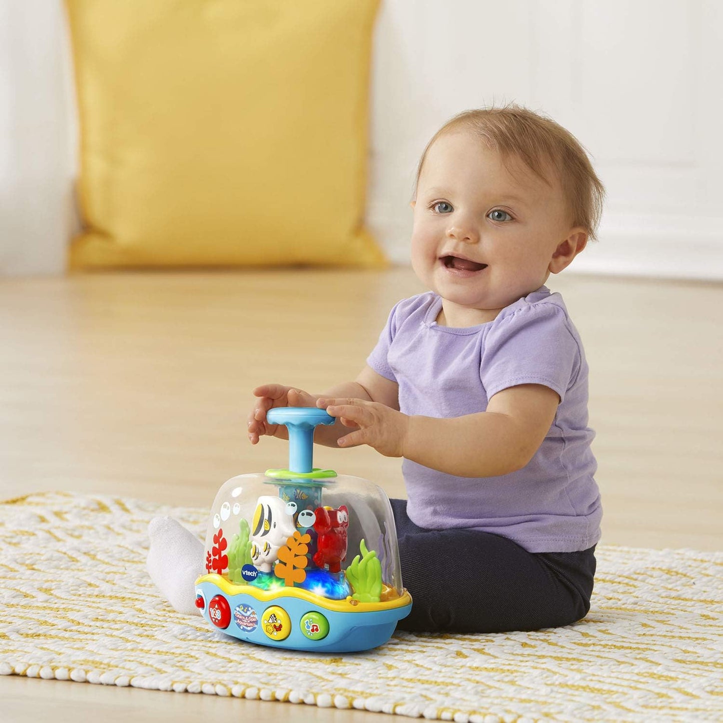 Aquarium Learning & Spinning Toy - English Edition