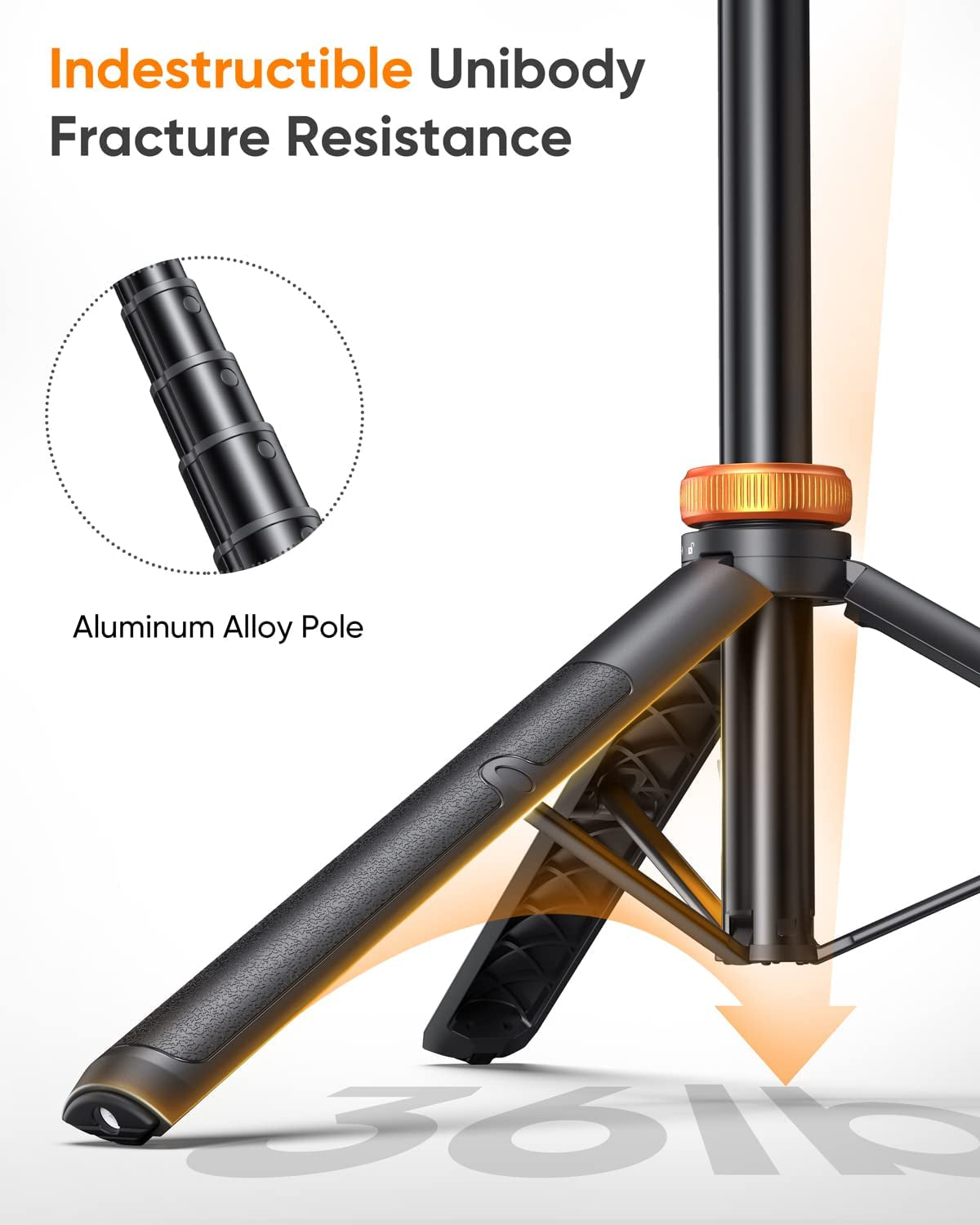 62" Phone Tripod, Tripod for iPhone, Selfie Stick Tripod with Remote, Extendable Phone Tripod Stand, Travel, Compatible with Iphone/Android