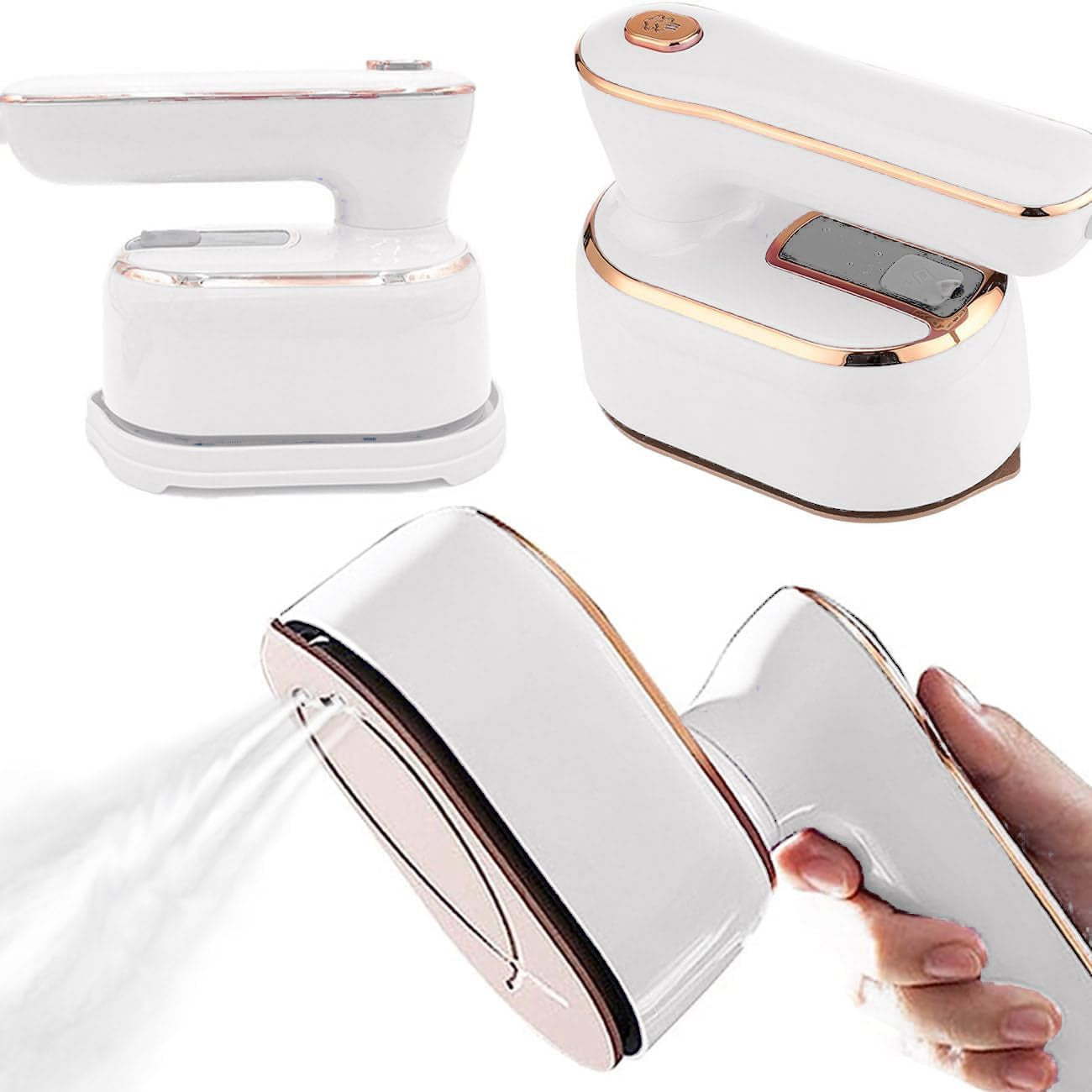 Portable Mini Handheld Travel Steamer for Clothes - Compact Garment Iron for Travel and Dorm Essentials