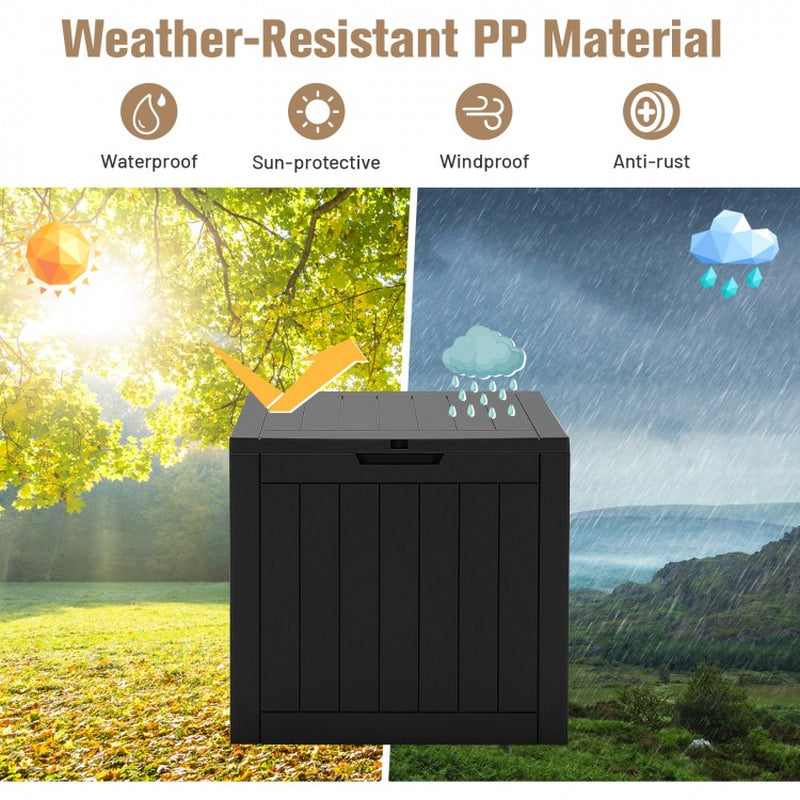30-Gallon Outdoor Storage Bench and Seating Solution