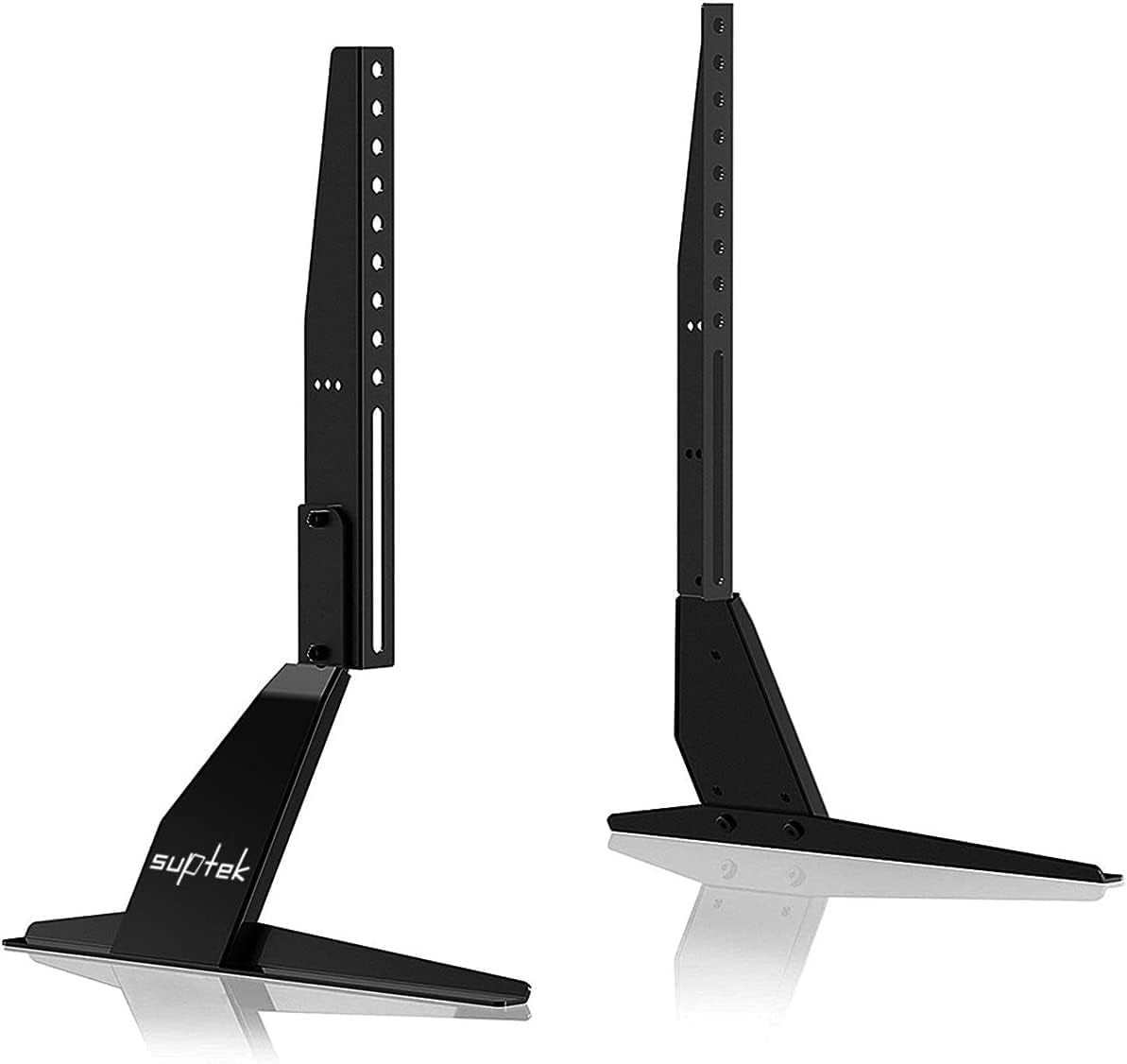 Universal Table Desk Pedestal TV Stand Tabletop Screen Monitor Riser for Most 23 to 42 Inch Flat Screen TV VESA up to 200 X 400Mm Capacity 40Kgs