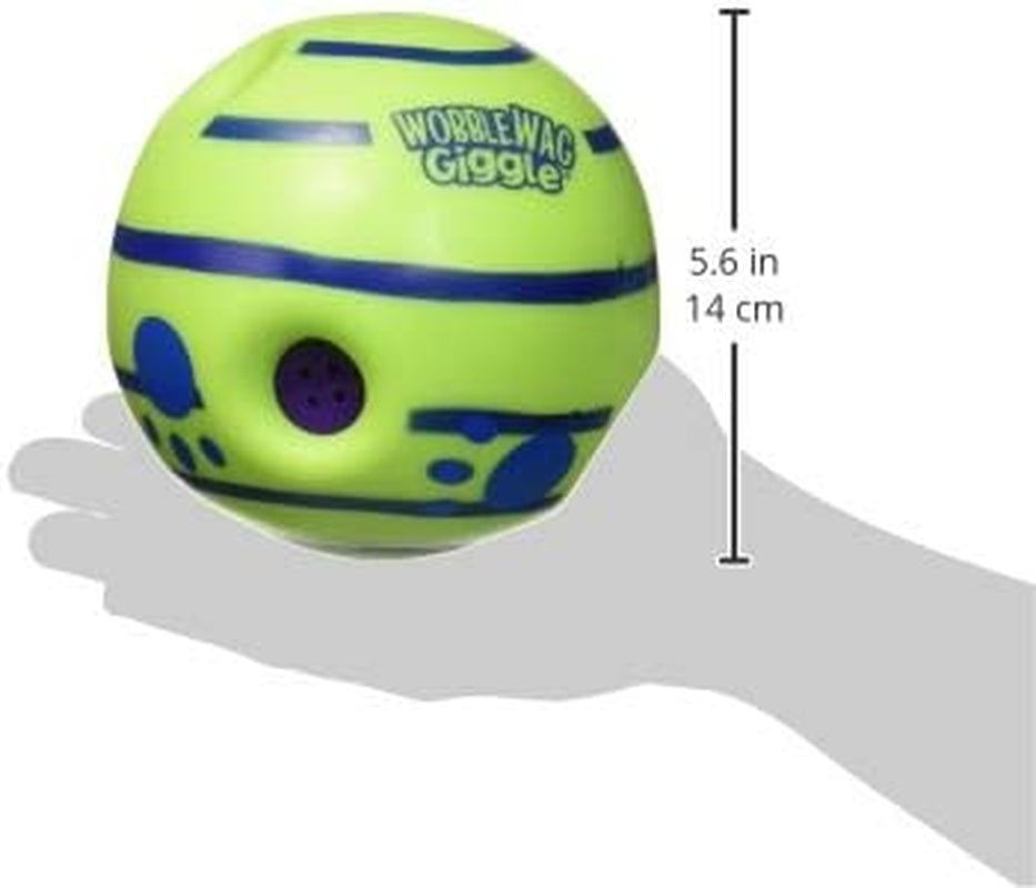 Interactive Dog Toy Ball - Giggle Sounds - Engaging Play for Pets, Not a Chew Toy