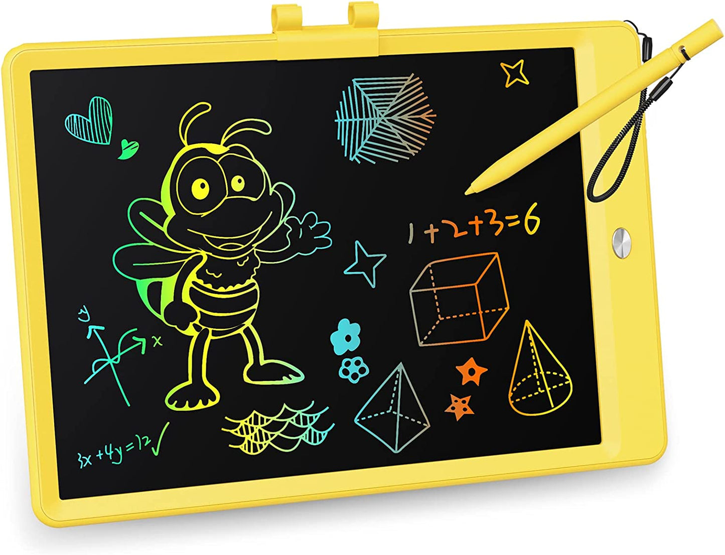 10-Inch LCD Writing Tablet for Kids, Erasable Doodle Board for Ages 3-6, Educational Travel Toy for Boys and Girls