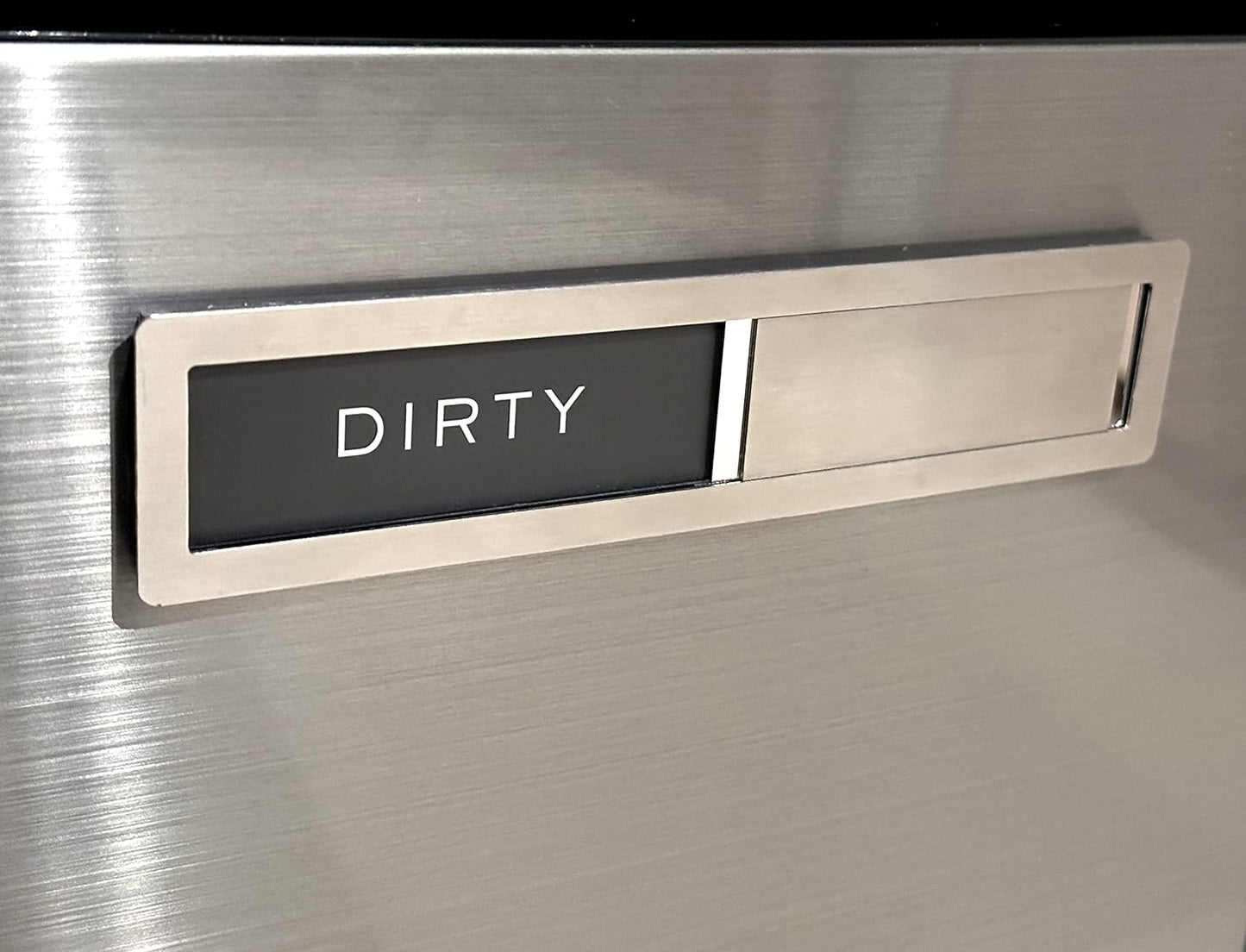Stainless Steel Grade 304 Dishwasher Clean/Dirty Magnet Sign