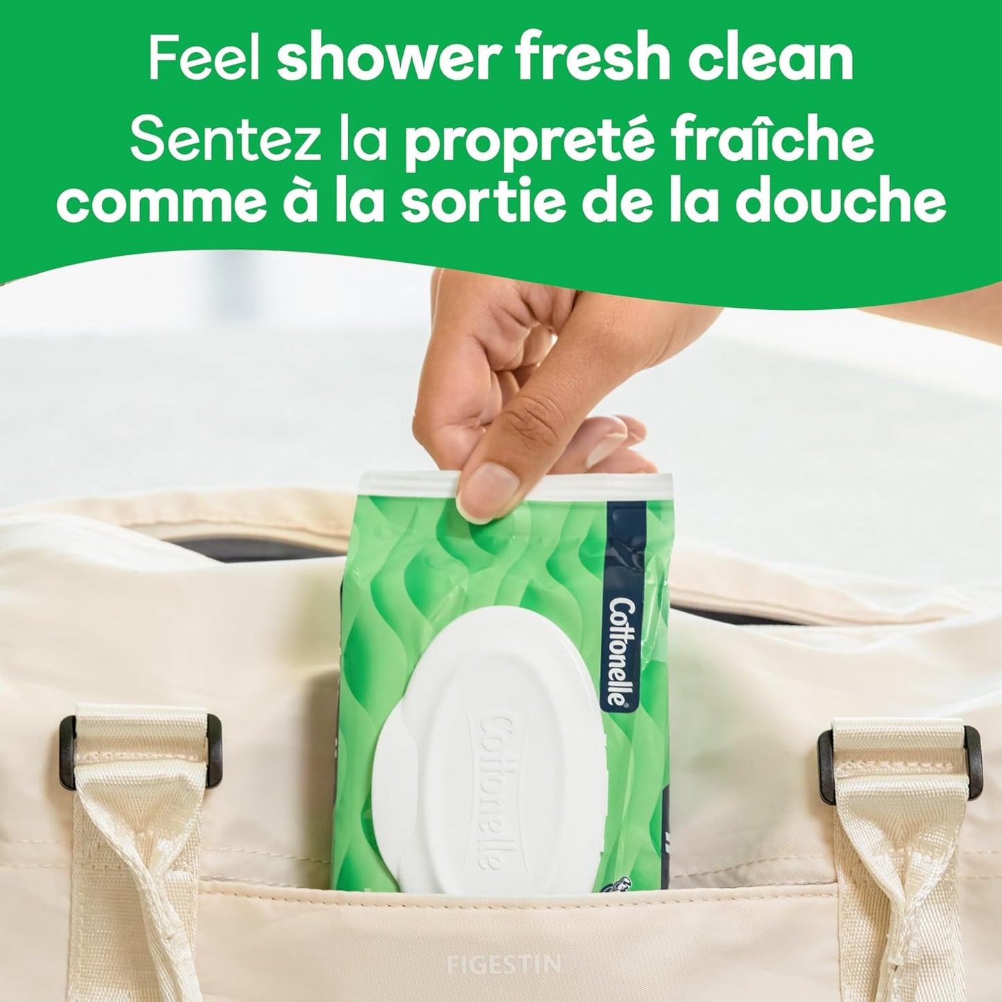 Gentleplus Flushable Wet Wipes - Aloe & Vitamin E, Adult Wet Wipes, 8 Flip-Top Packs, 42 Wipes per Pack (336 Total Flushable Wipes)