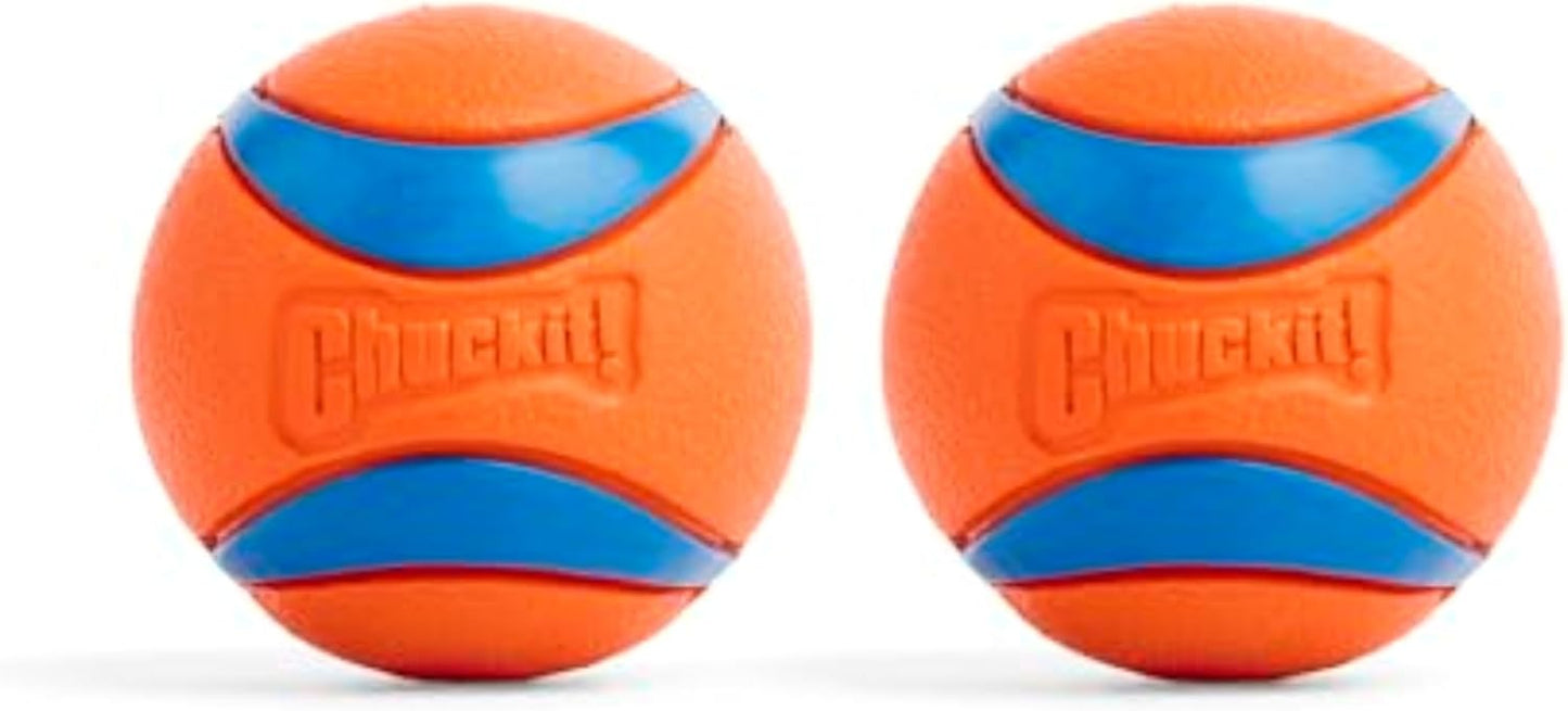 Medium Ultra Pet Dog Toy Balls (2.5 Inch) - Pack of 2
