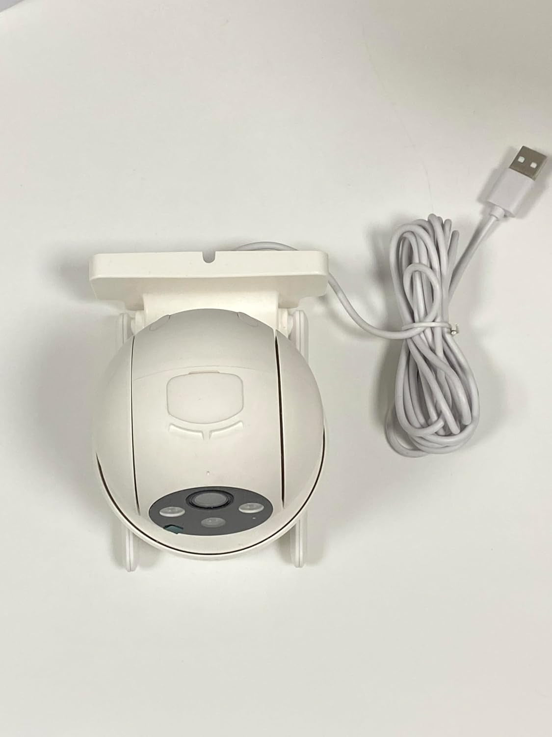 Outdoor Wired Security Camera - 2.4G WiFi PTZ IP Camera, Color Night Vision, Motion Tracking Surveillance
