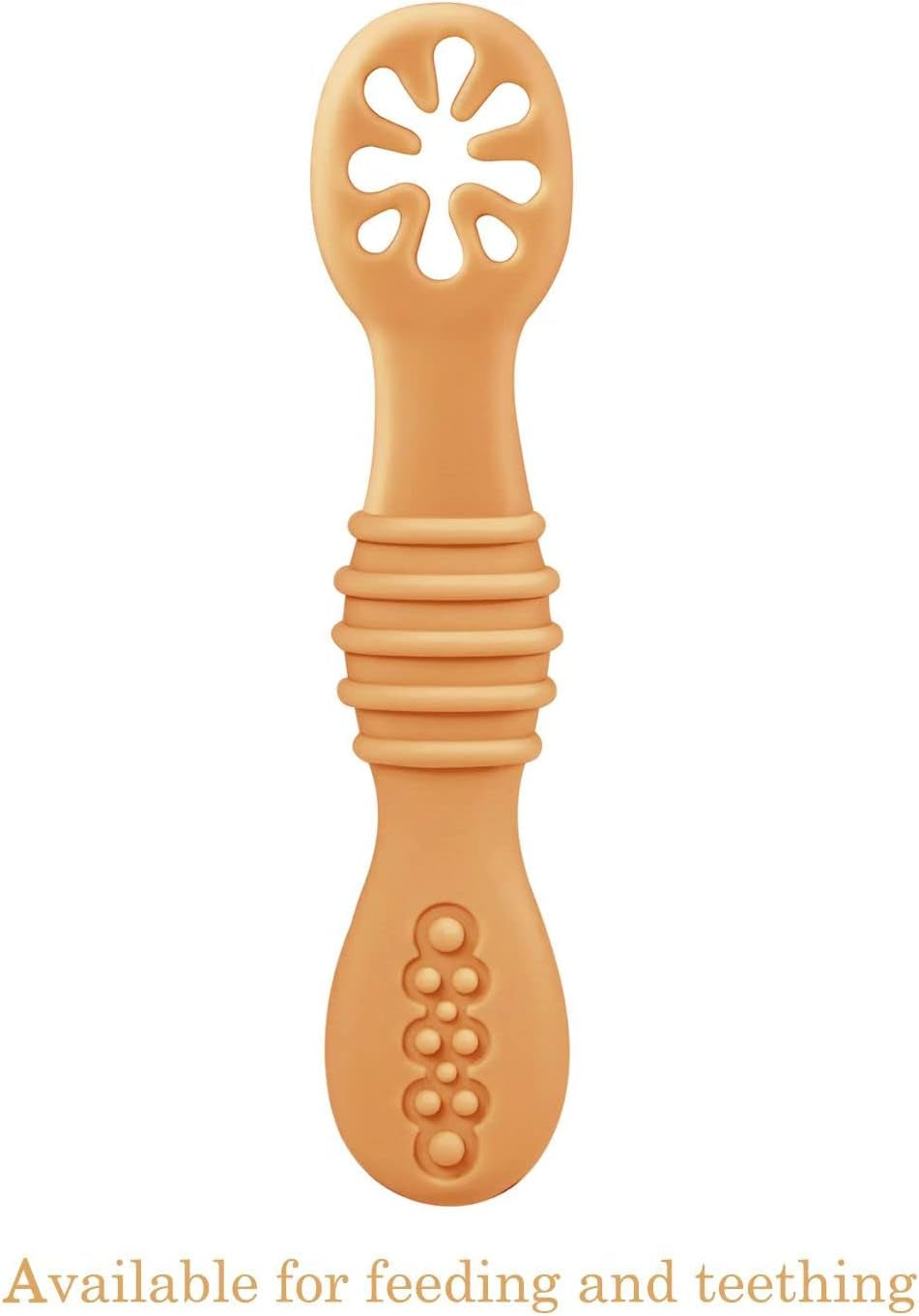 7 Pack Silicone Baby Feeding Spoon| Baby Led Weaning Spoon for Self Feeding First Stage| Infant Toddler Baby Spoons 4 6Months| BPA Free