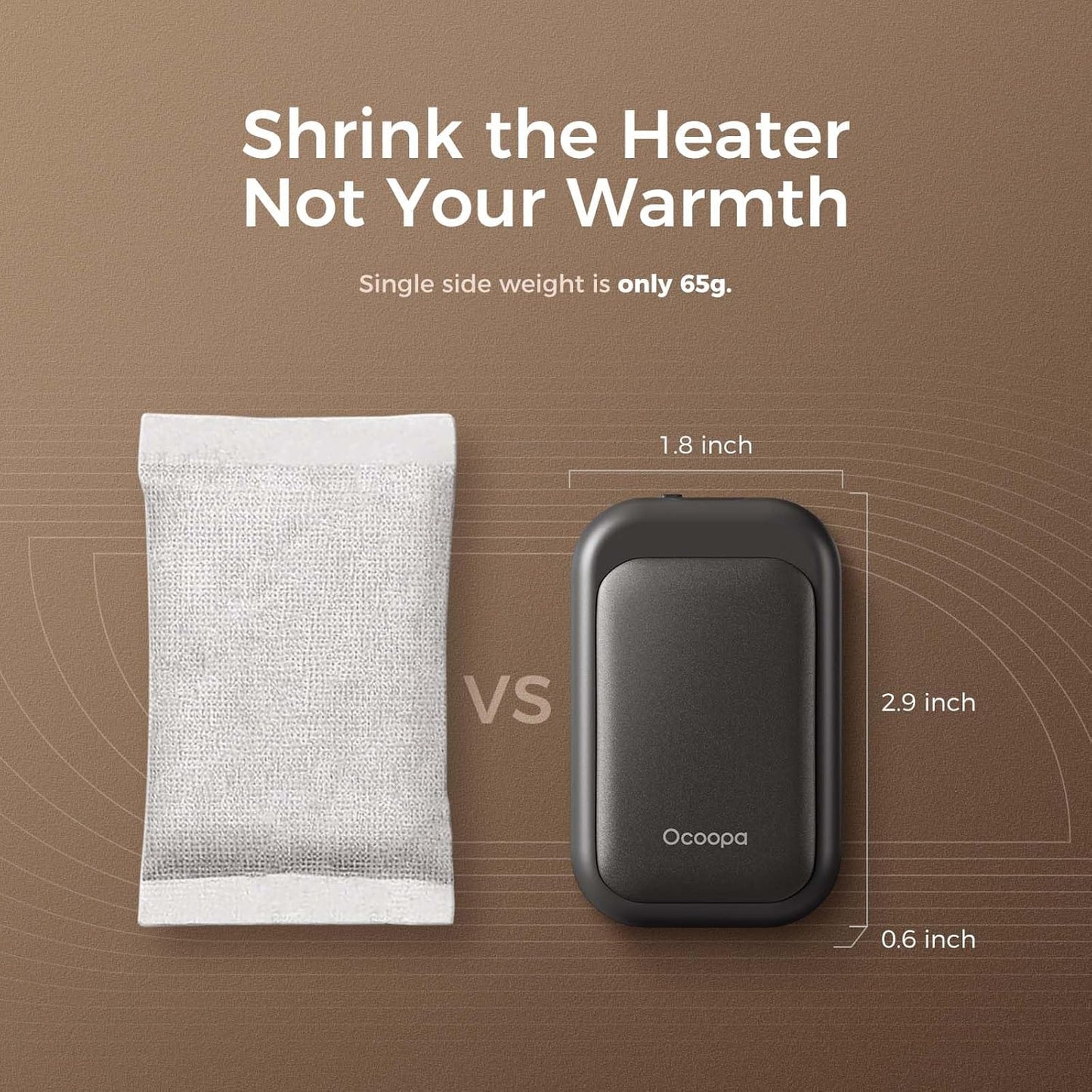 Magnetic Rechargeable Hand Warmers - 2 Pack, Card-Style Electric Hand Heaters with 3 Heat Settings, UL Certified, Ideal Christmas Gifts for Women, UT4 Young
