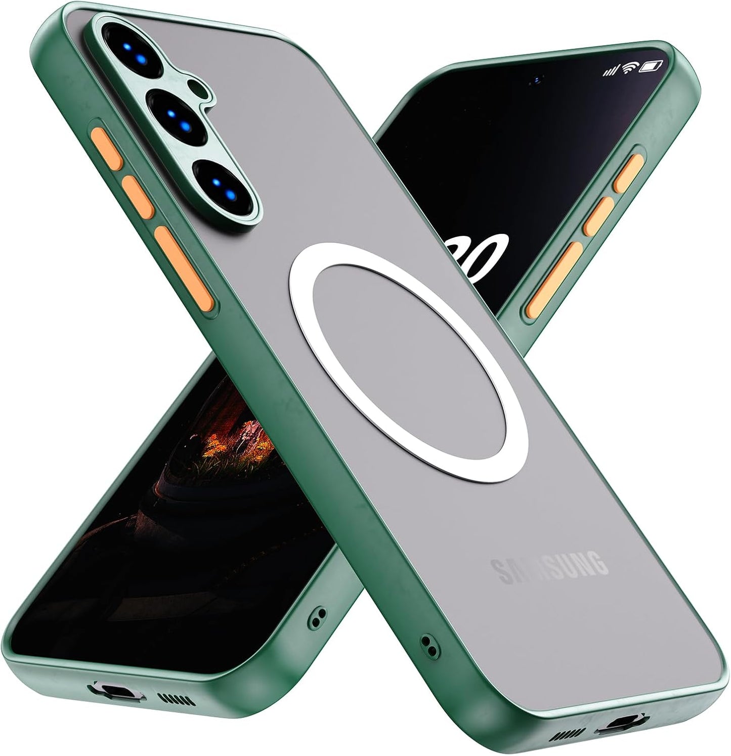 Samsung Galaxy S24 Ultra Heavy-Duty Shockproof Protective Case - Black 5G