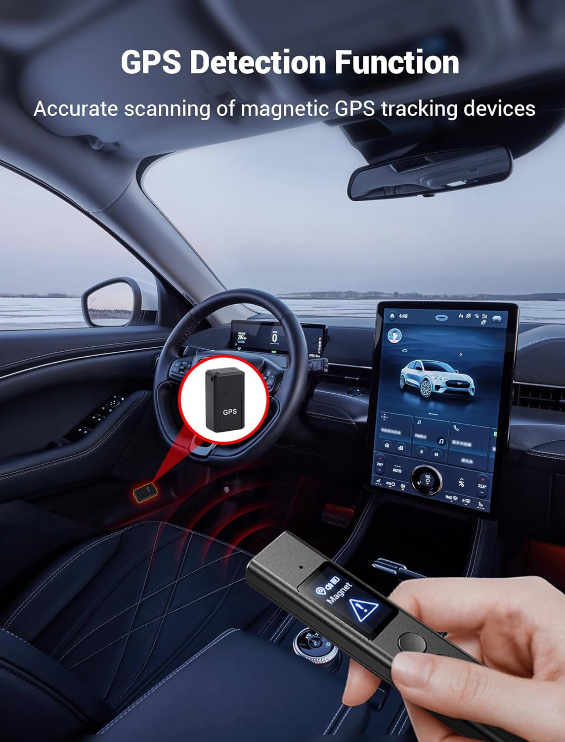 Hidden Camera and Bug Detector: Anti-Spy and GPS Tracker Detection for Travel, Home and Commercial Use