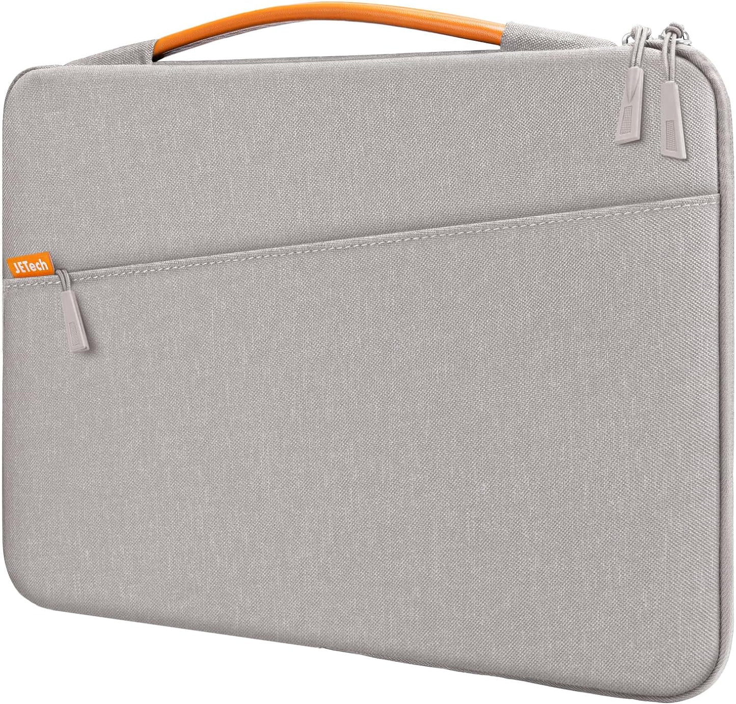15-Inch Laptop Sleeve, Waterproof Case with Portable Handle and Pocket, Compatible with 15-Inch Notebooks (Black)