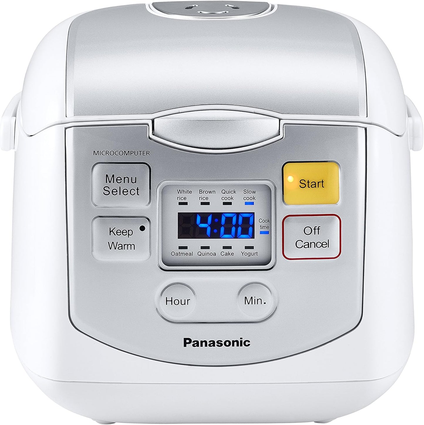 4-Cup Black Uncooked Rice Cooker and Multi-Cooker