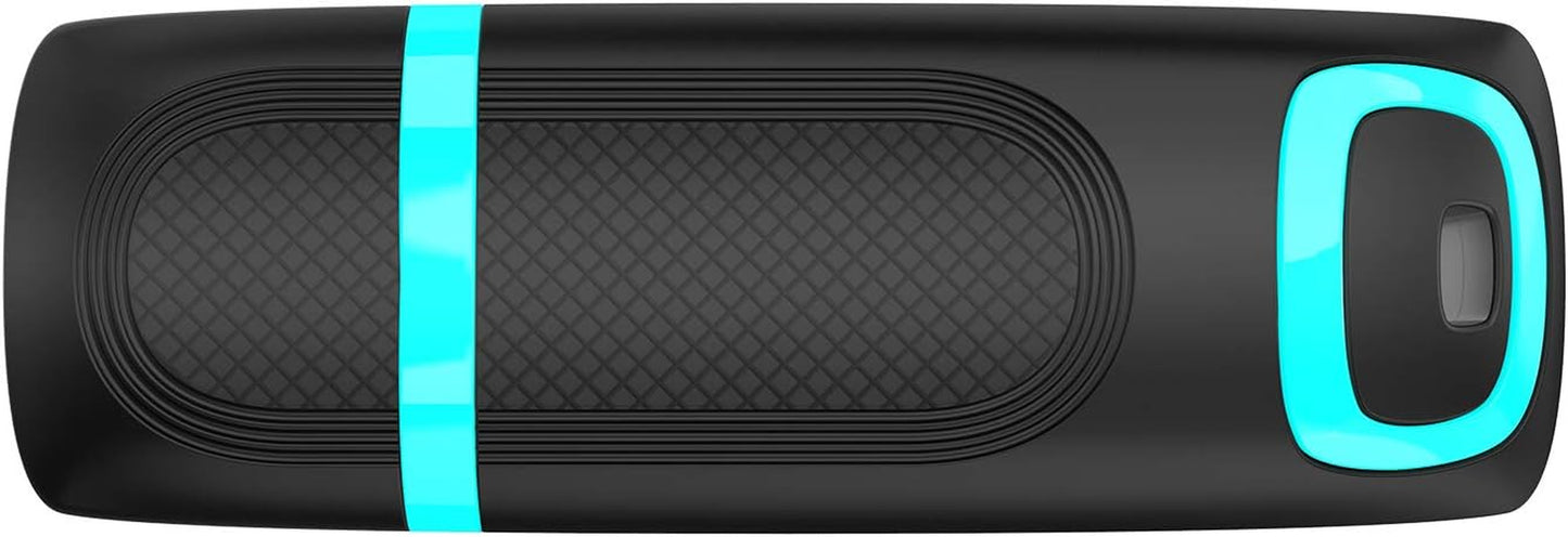 256GB USB 3.0 Flash Drive with Cap Design, Up to 100MB/s Read Speed, Cyan