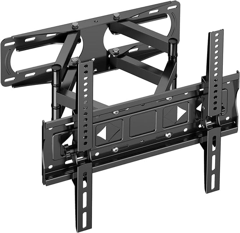 Full Motion TV Wall Mount for 26-65 Inch Flat and Curved TVs, Swivel and Tilt Articulating Arms, Max VESA 400x400mm, Supports Up to 99 lbs